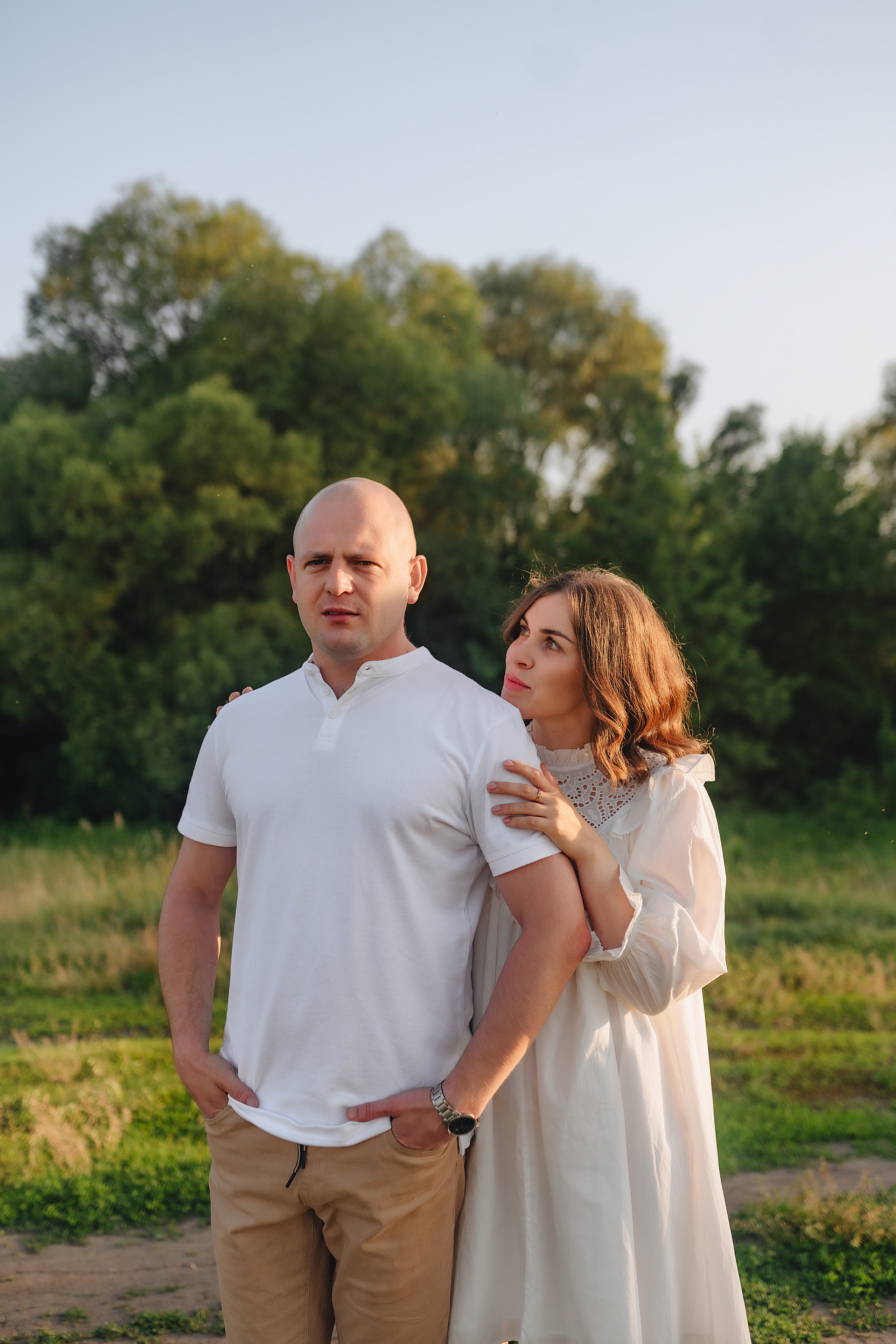 Семейная съемка на закате. Фотограф Карина Шмулёва. Воронеж и область