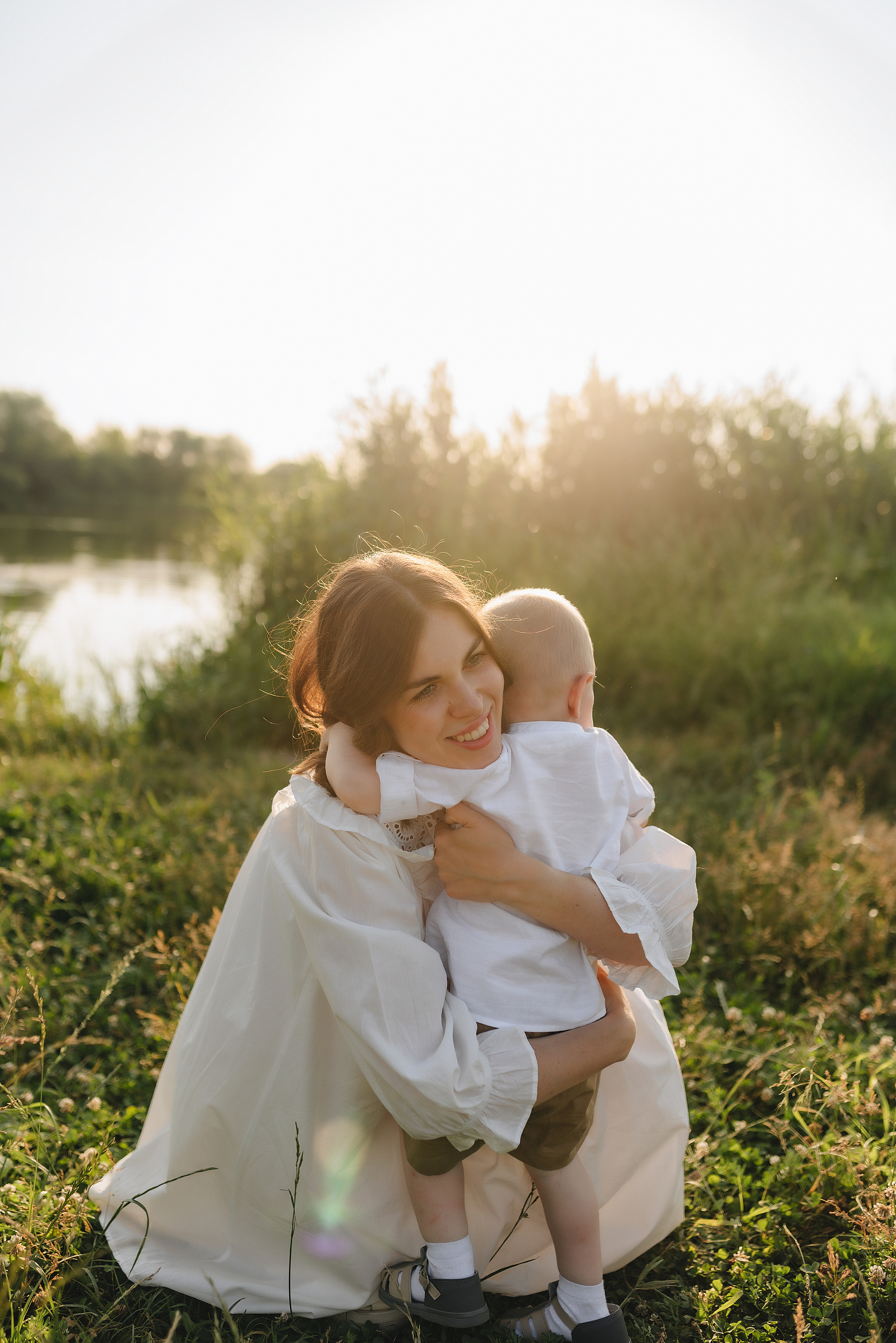 Семейная съемка на закате. Фотограф Карина Шмулёва. Воронеж и область