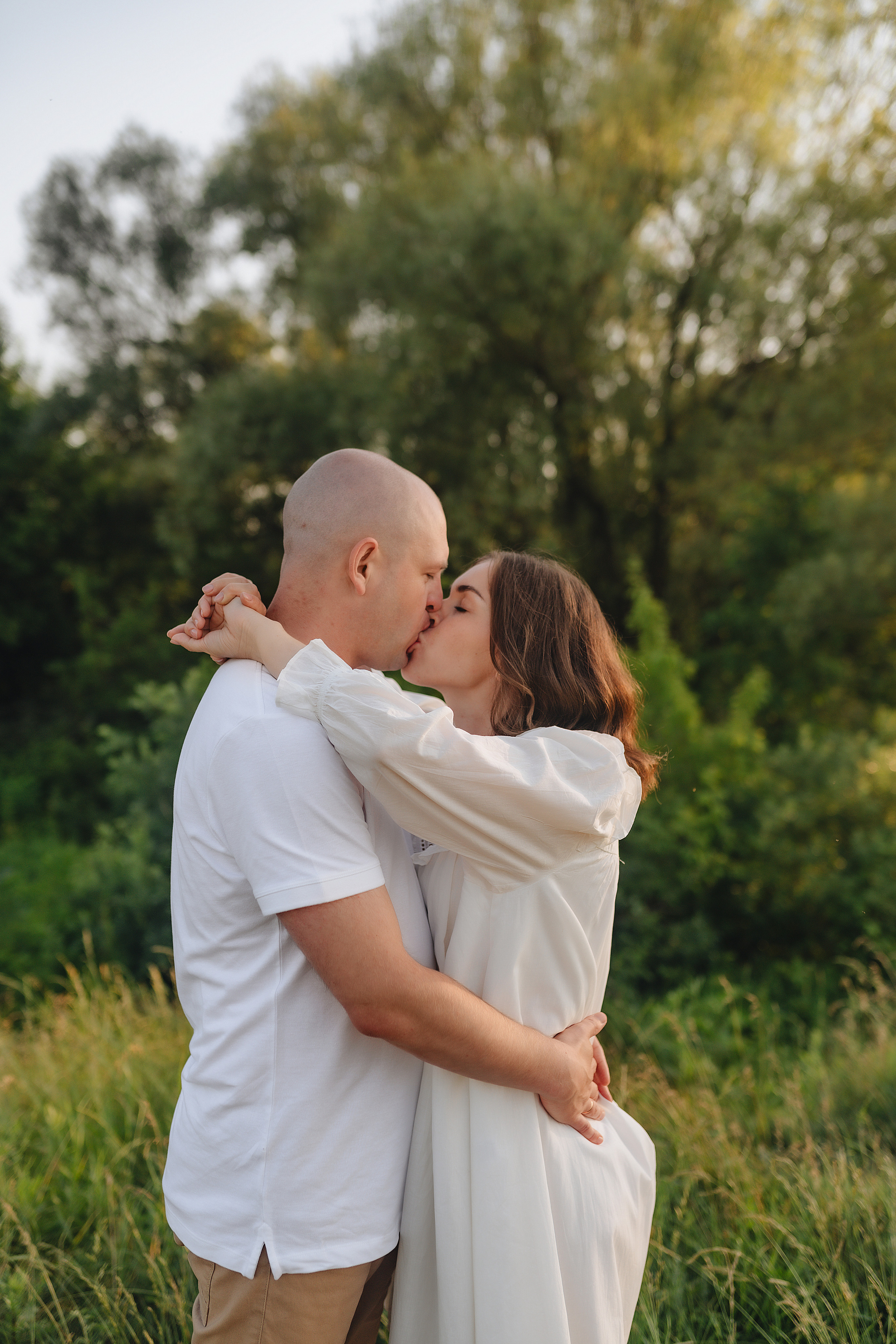 Семейная съемка на закате. Фотограф Карина Шмулёва. Воронеж и область