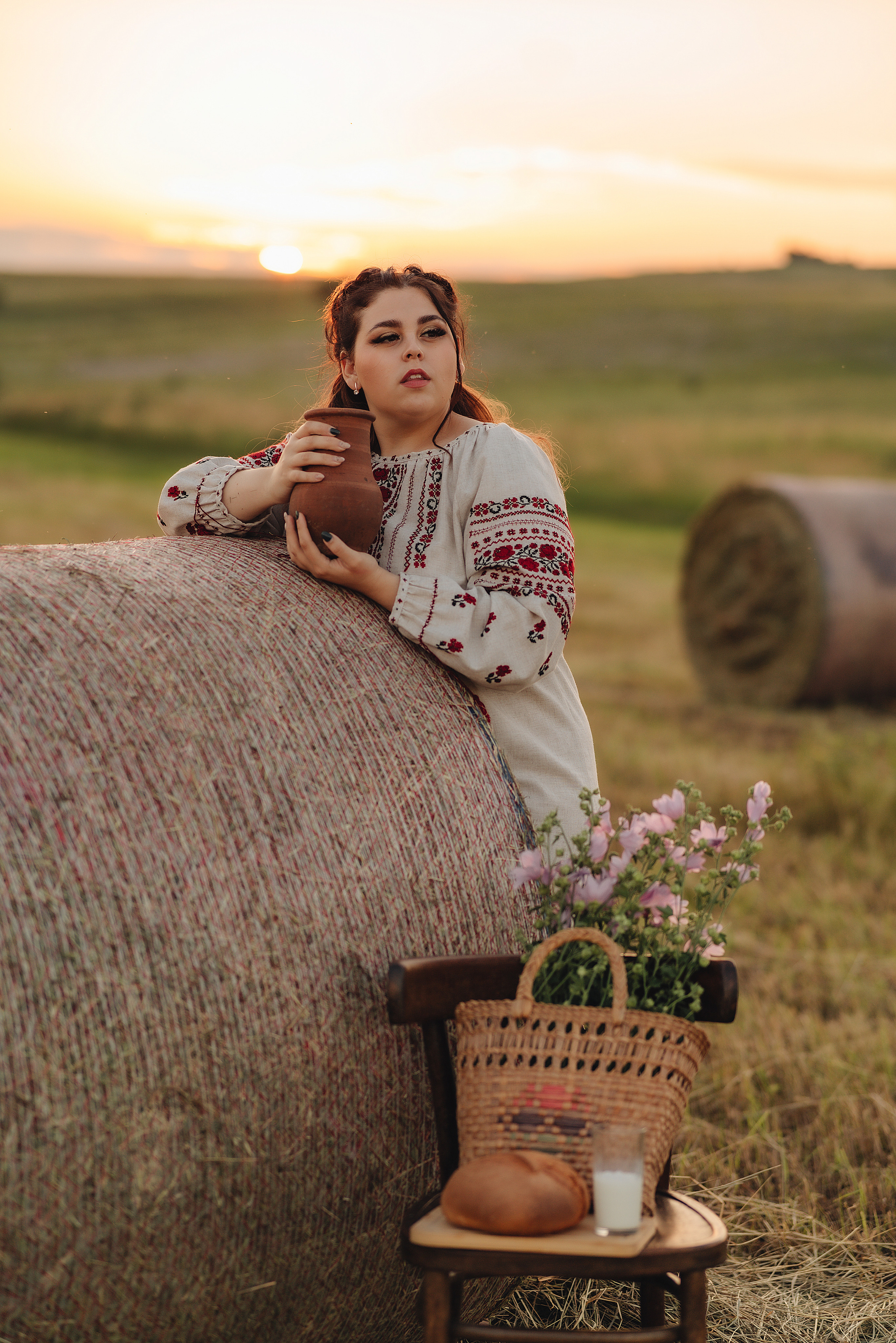 Надежда | Съемка в деревенском стиле. Фотограф Карина Шмулёва. Воронеж и область