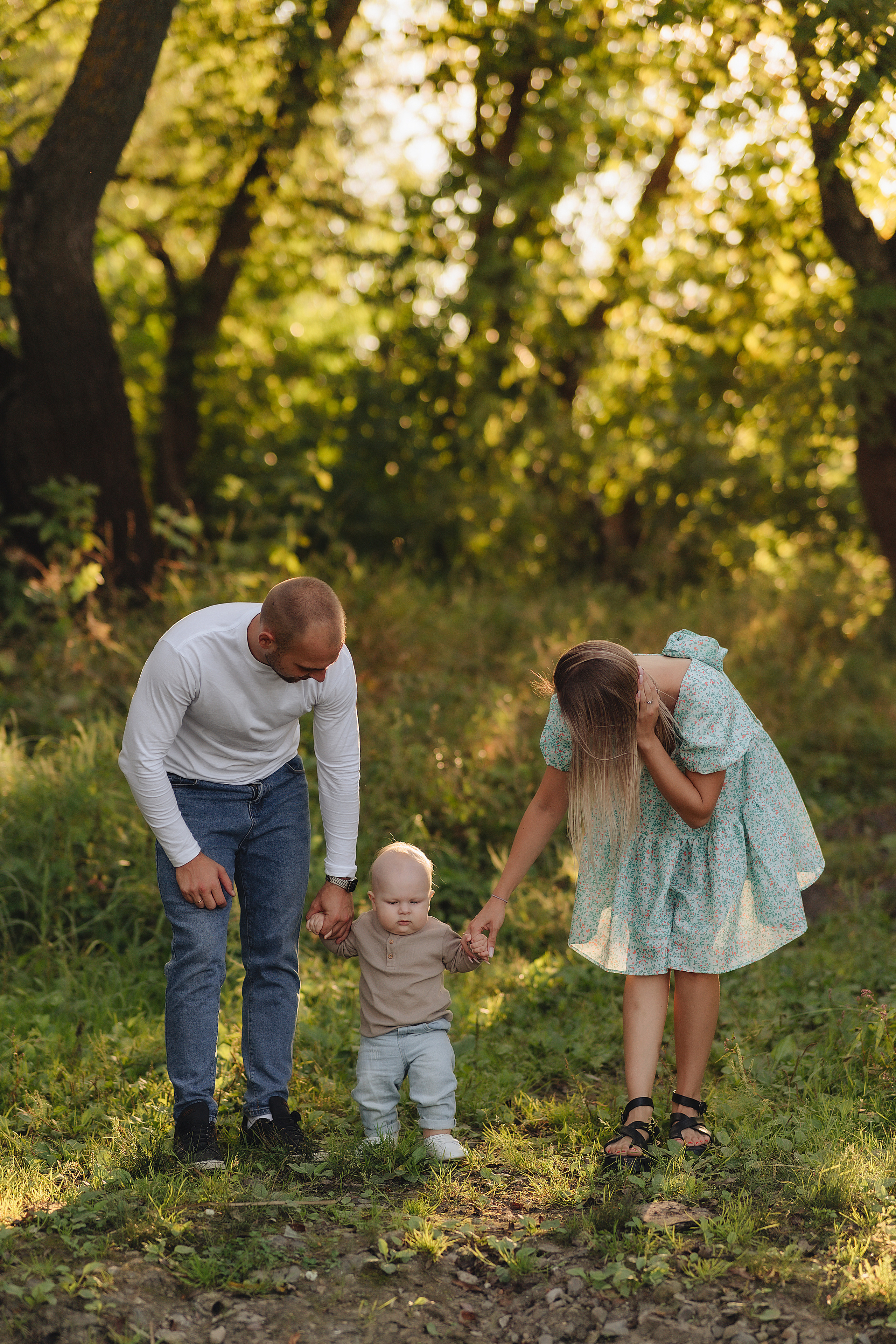 Анастасия, Артём и Денис | Съемка на закате в сентябре. Фотограф Карина Шмулёва. Воронеж и область
