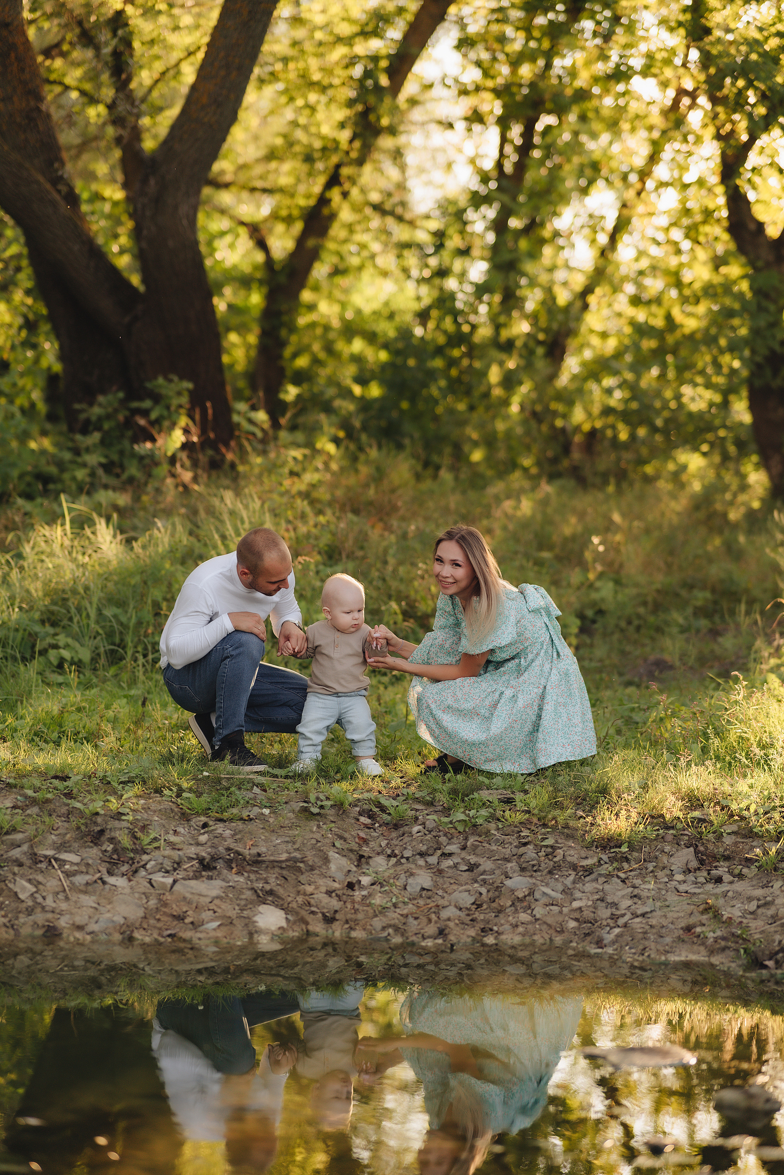 Анастасия, Артём и Денис | Съемка на закате в сентябре. Фотограф Карина Шмулёва. Воронеж и область