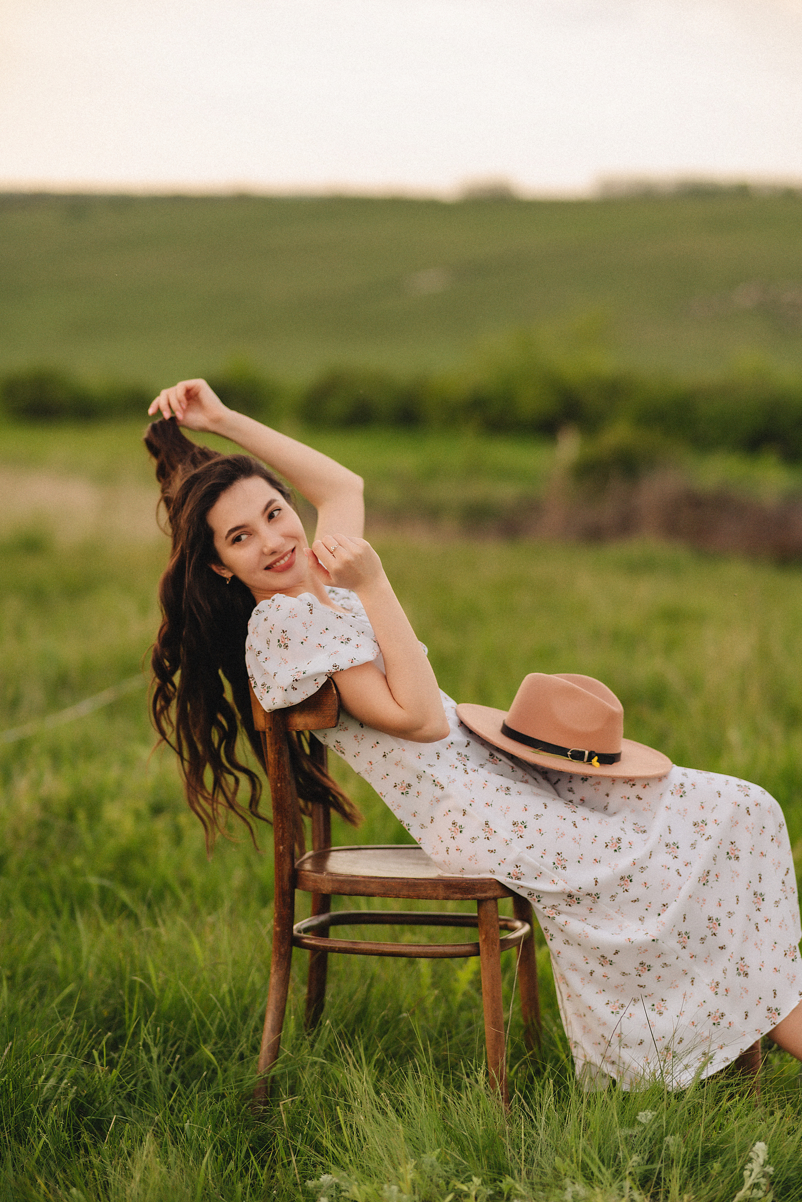 Анна | Съемка в деревенском стиле. Фотограф Карина Шмулёва. Воронеж и область