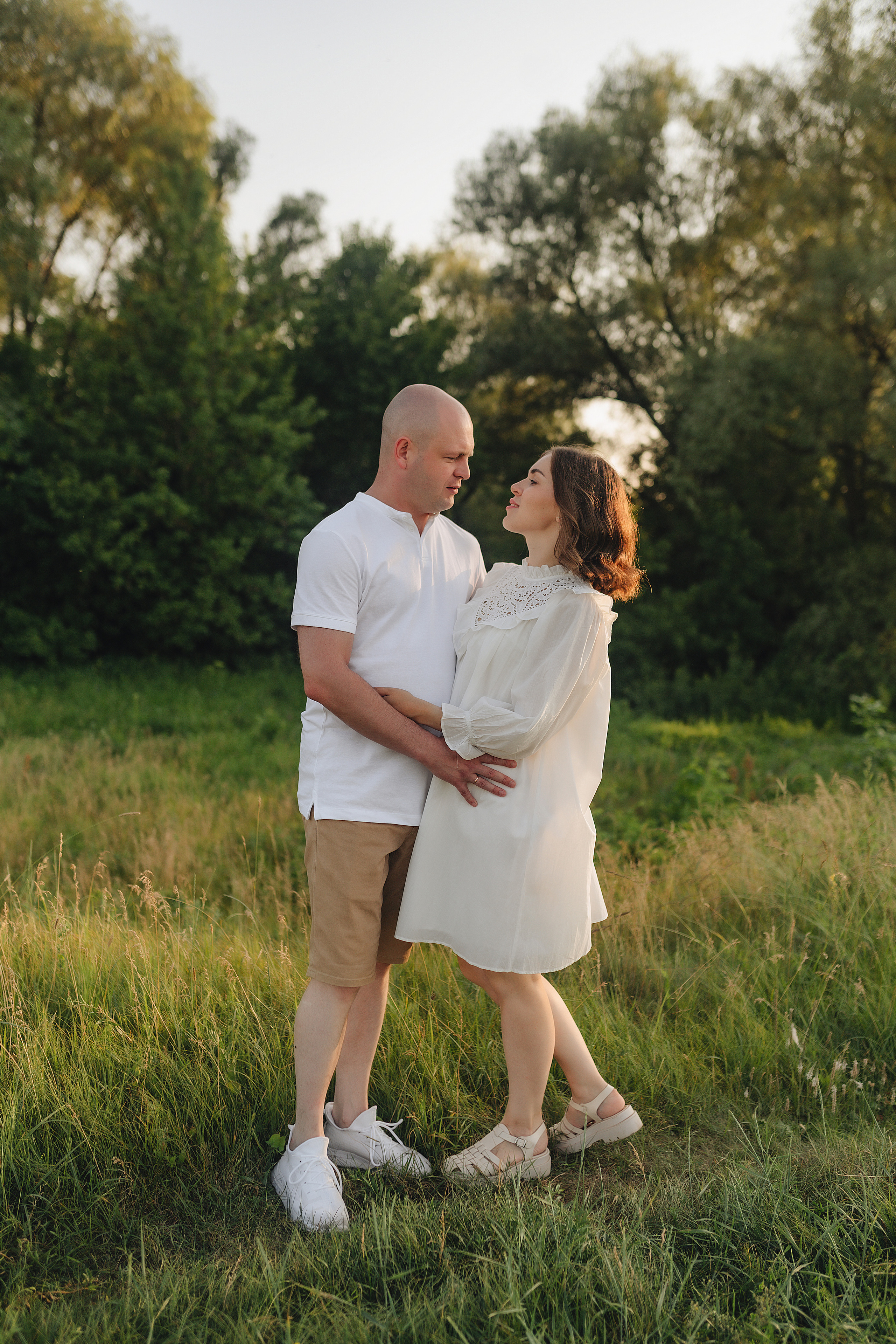 Семейная съемка на закате. Фотограф Карина Шмулёва. Воронеж и область