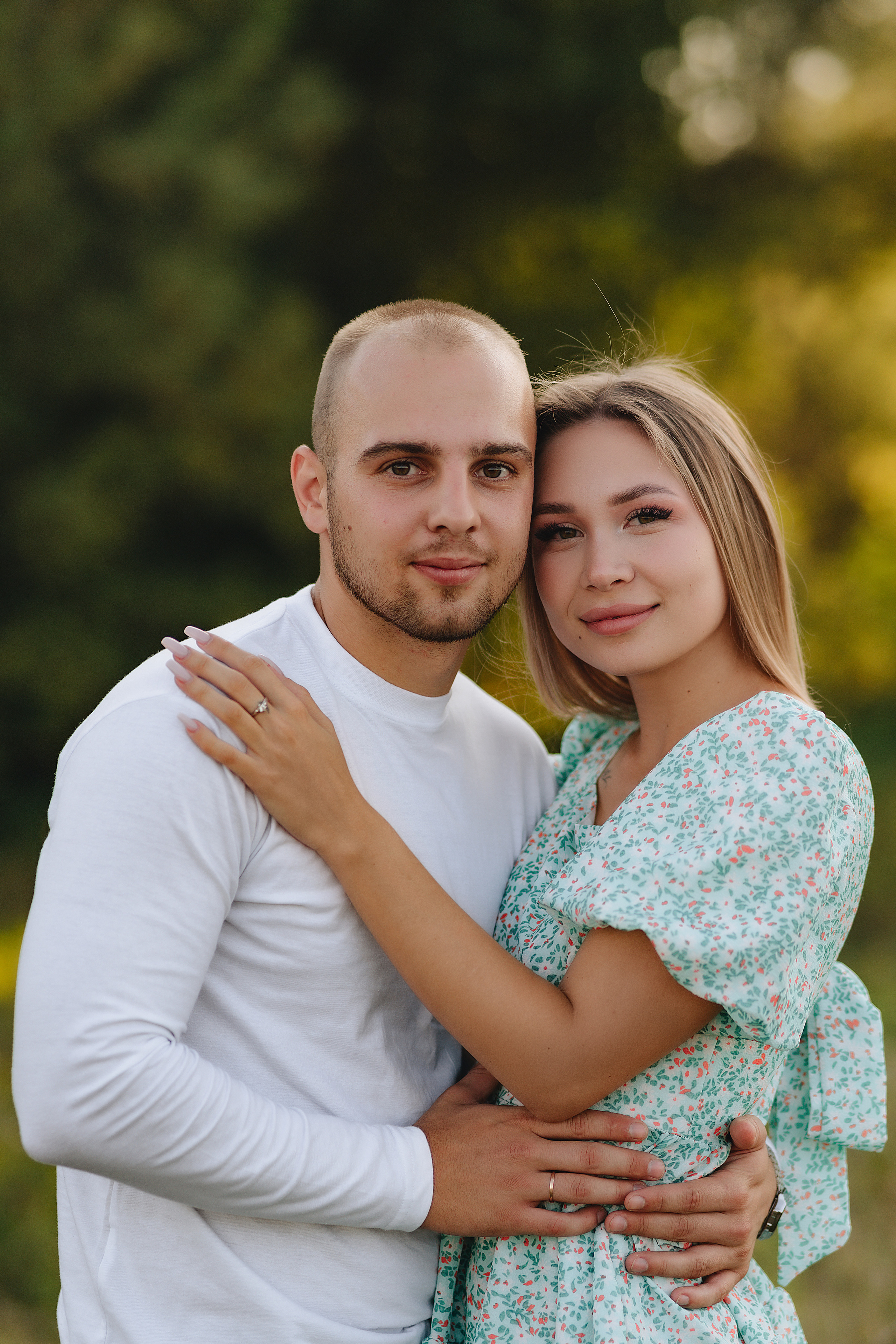 Анастасия, Артём и Денис | Съемка на закате в сентябре. Фотограф Карина Шмулёва. Воронеж и область