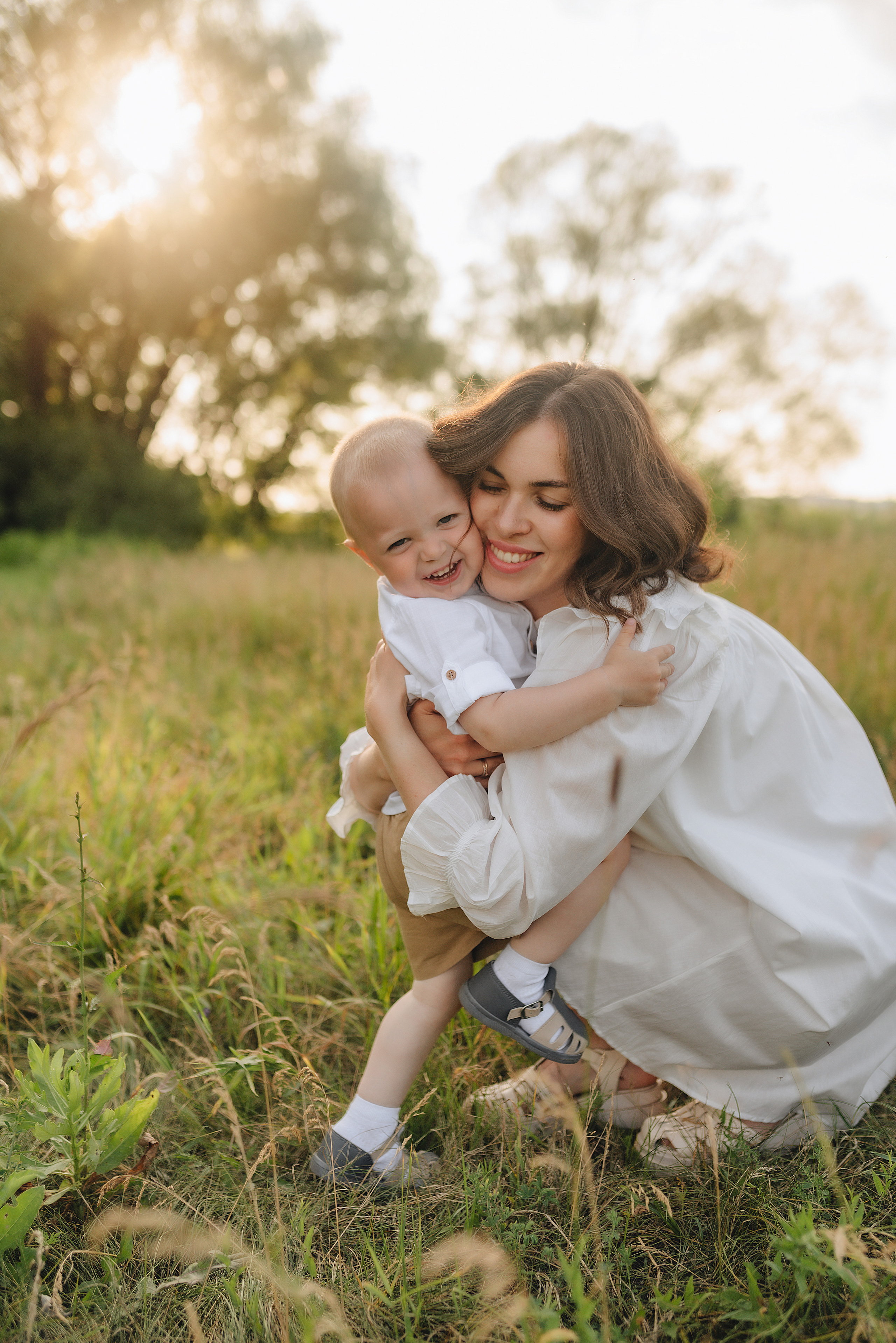 Семейная съемка на закате. Фотограф Карина Шмулёва. Воронеж и область