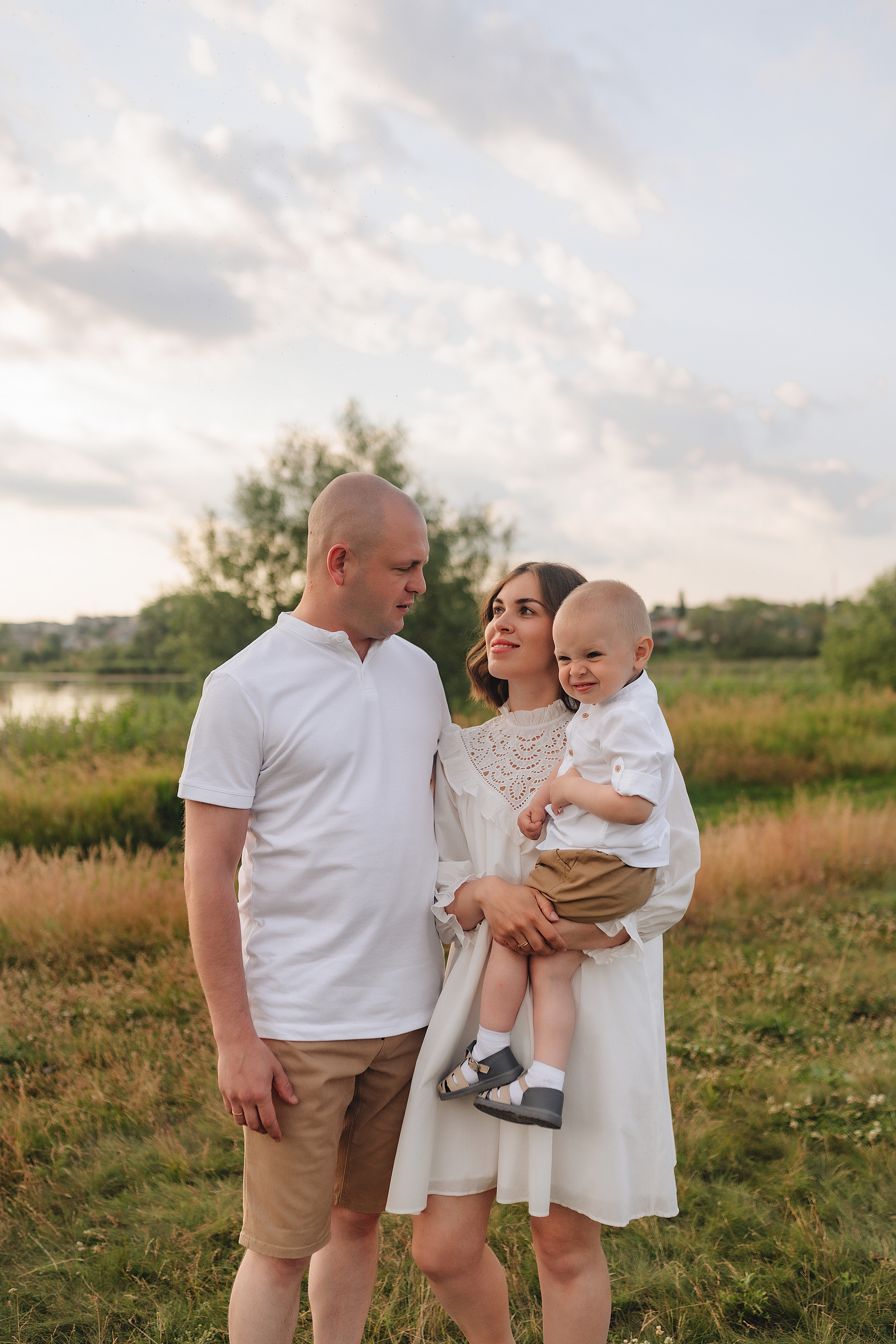 Семейная съемка на закате. Фотограф Карина Шмулёва. Воронеж и область