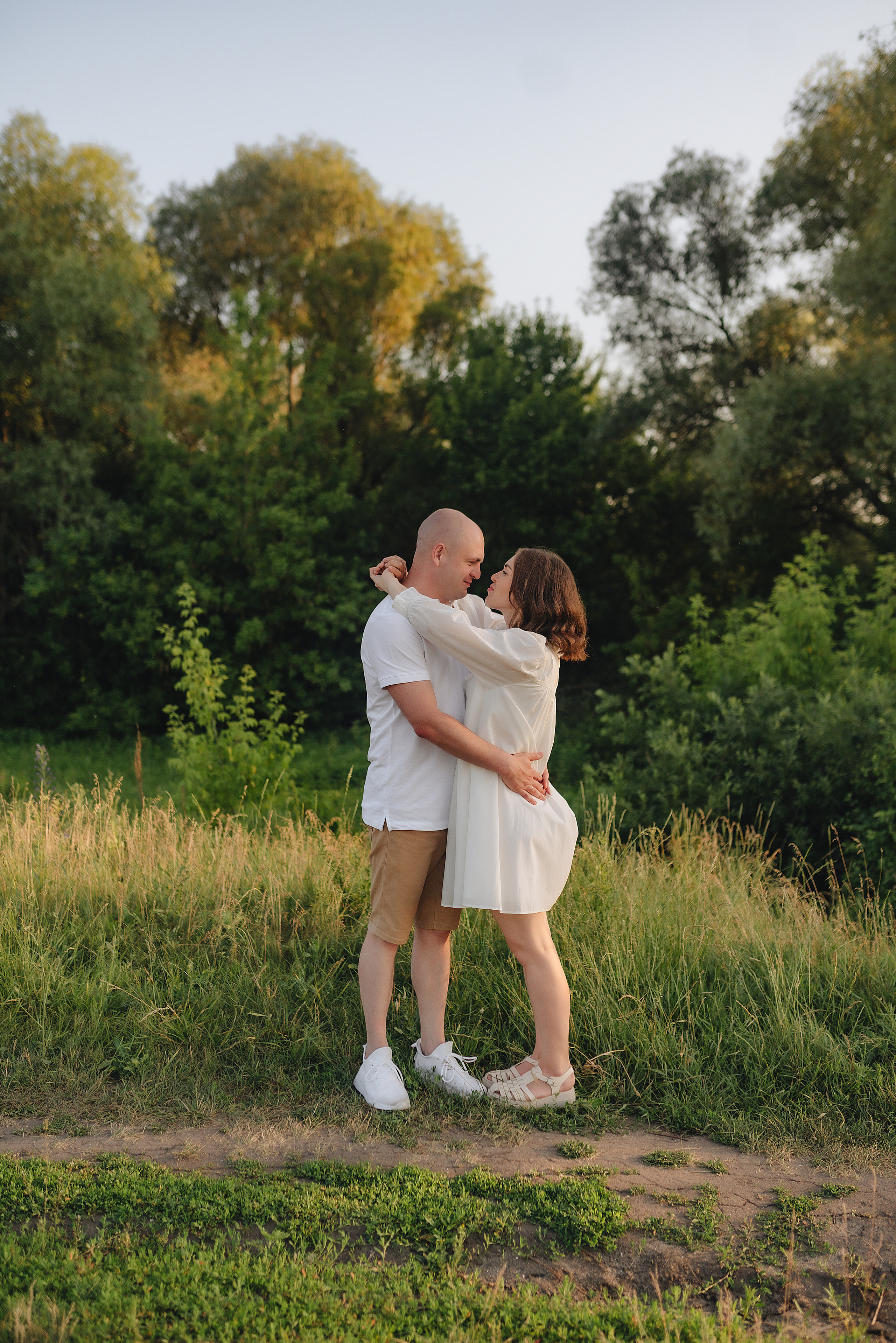 Семейная съемка на закате. Фотограф Карина Шмулёва. Воронеж и область