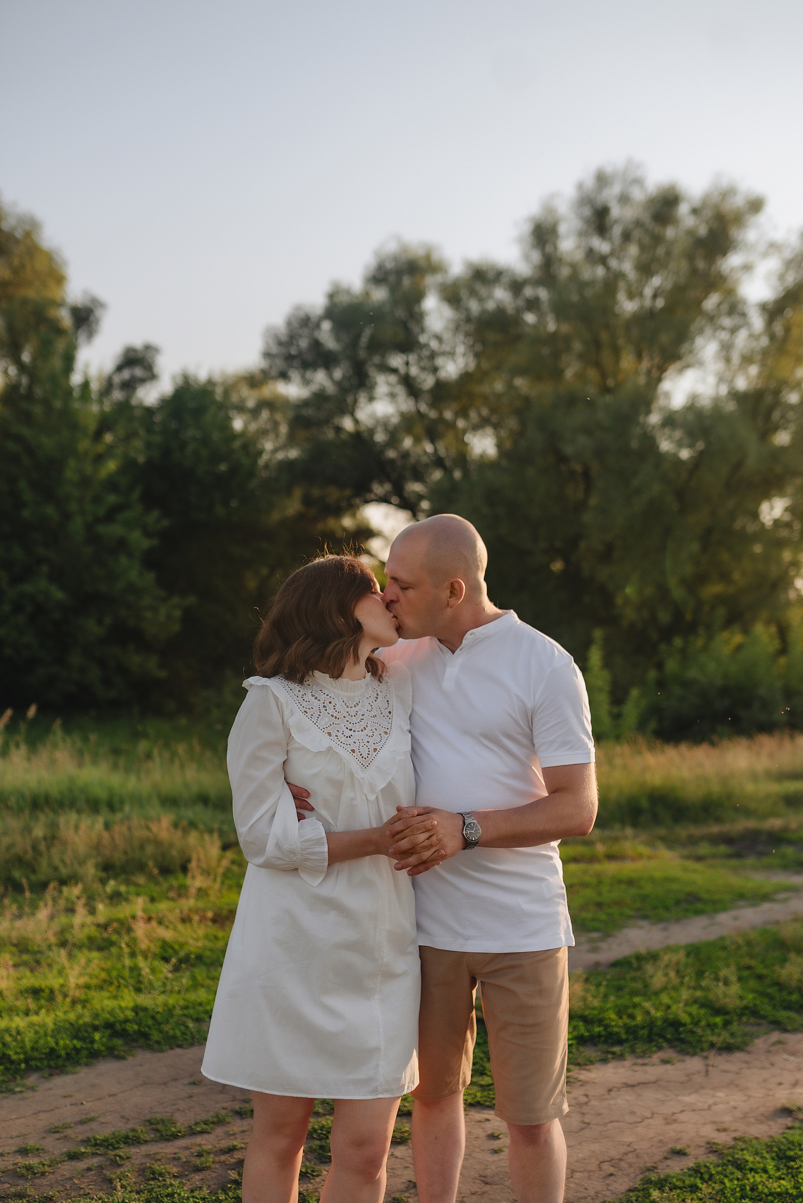 Семейная съемка на закате. Фотограф Карина Шмулёва. Воронеж и область
