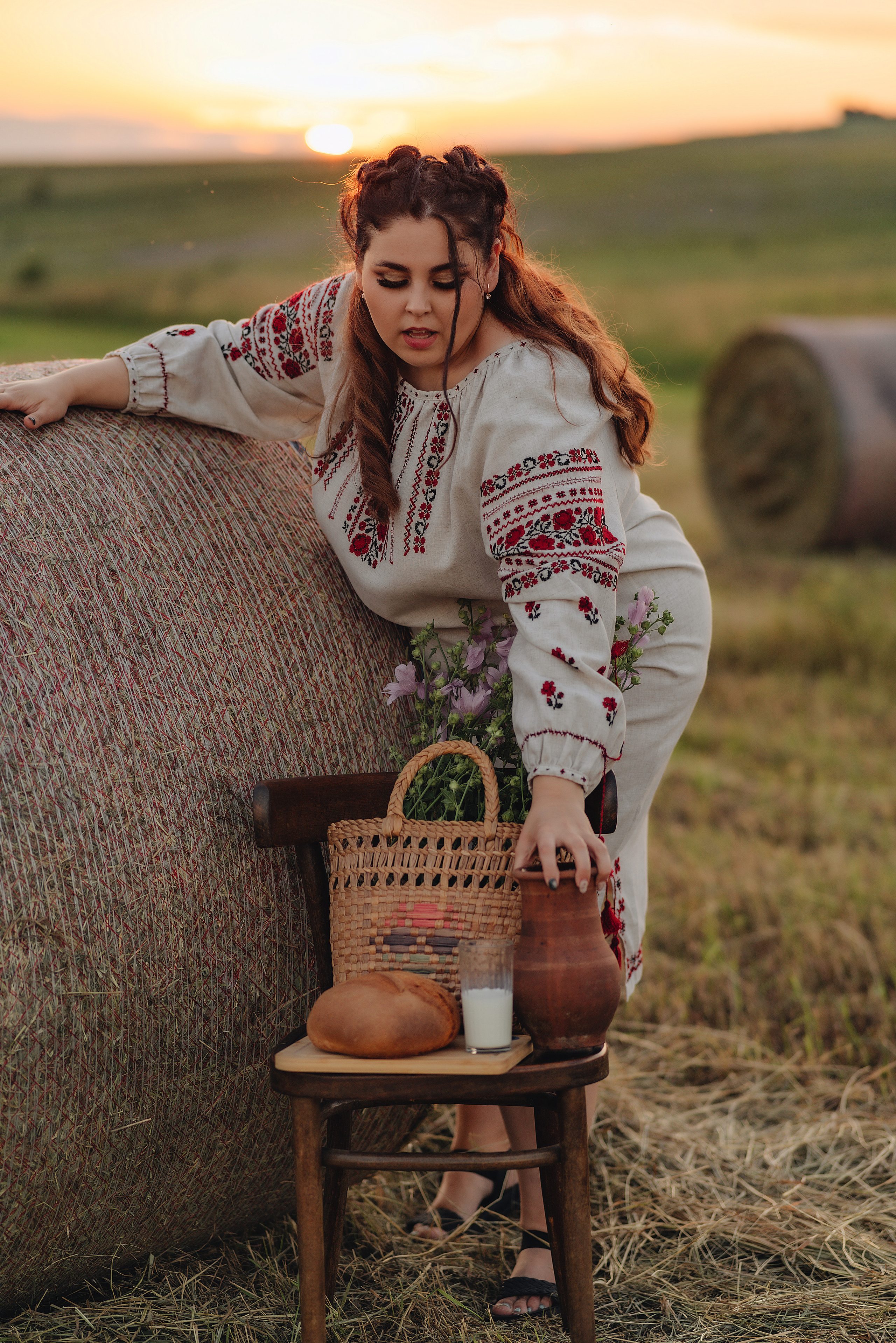Надежда | Съемка в деревенском стиле. Фотограф Карина Шмулёва. Воронеж и область
