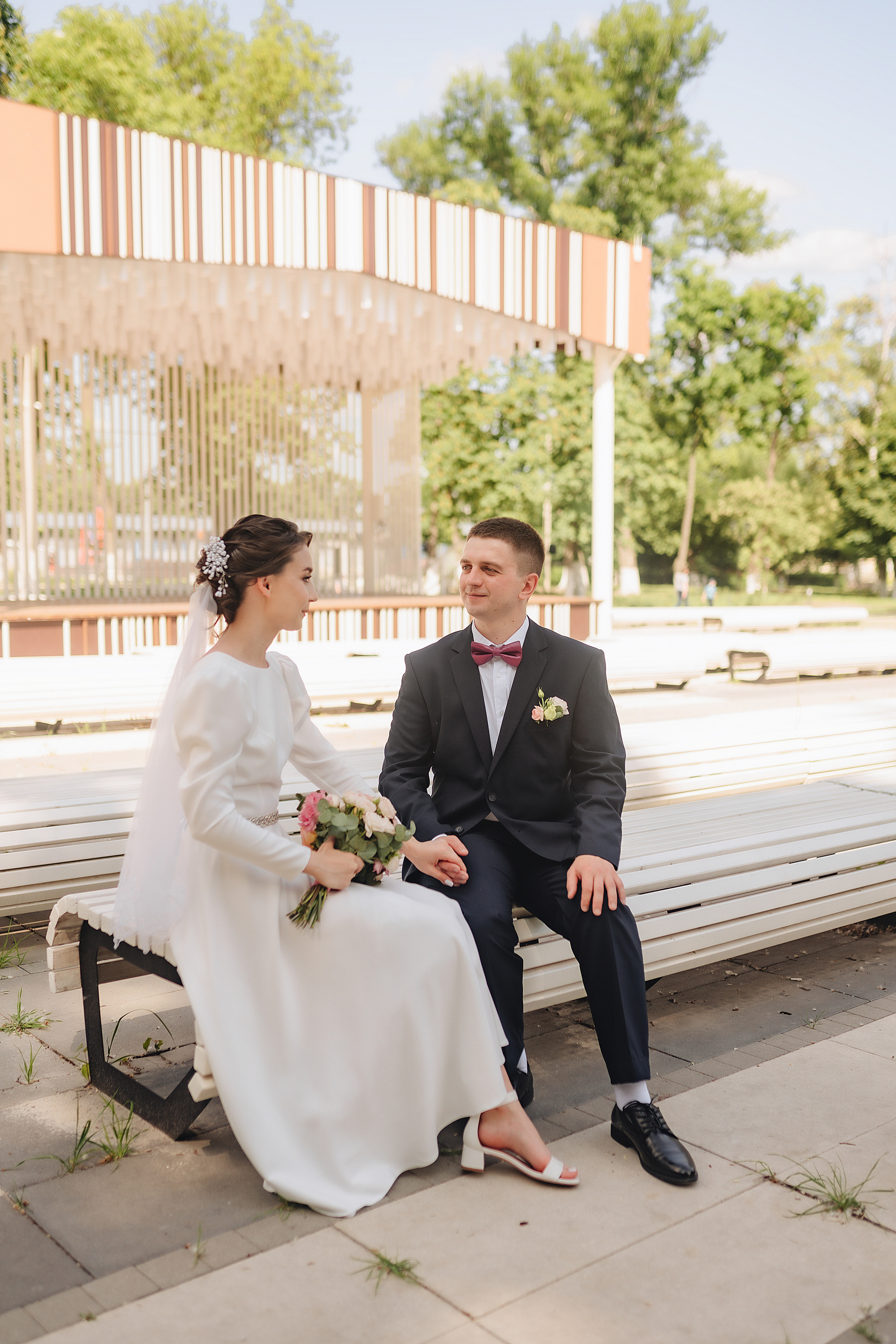 Дарья и Алексей | Свадебная съемка в г. Бобров. Фотограф Карина Шмулёва. Воронеж и область