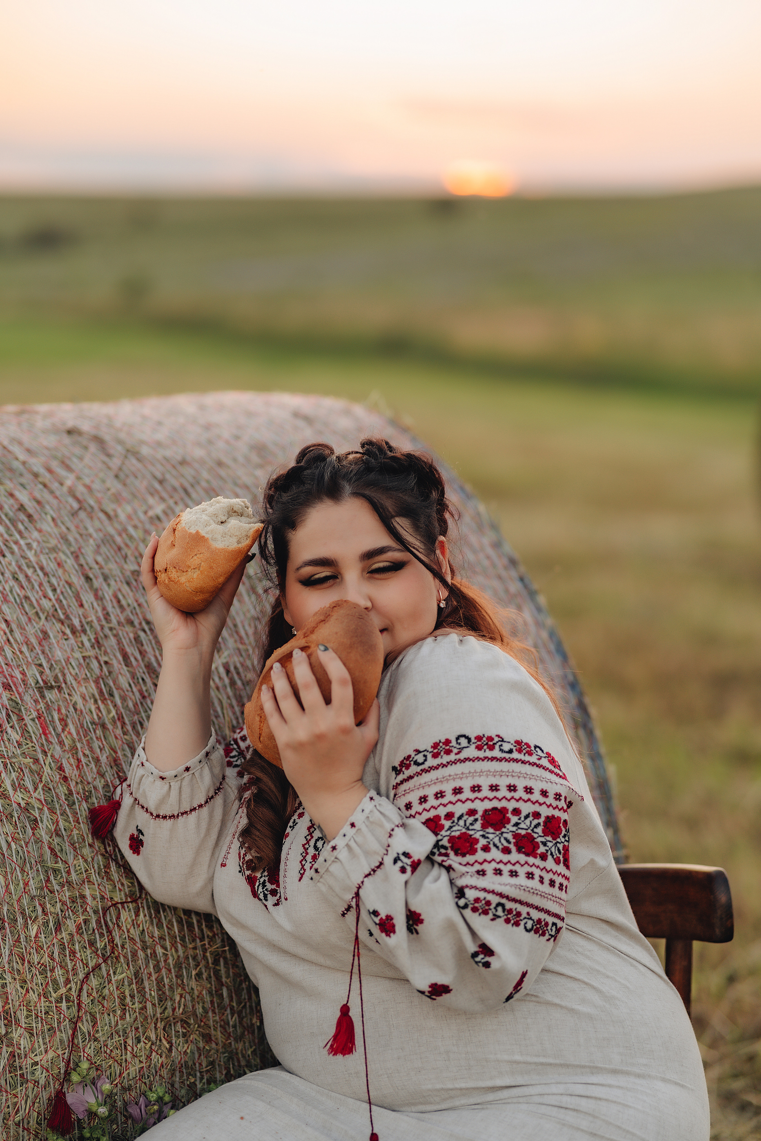 Надежда | Съемка в деревенском стиле. Фотограф Карина Шмулёва. Воронеж и область