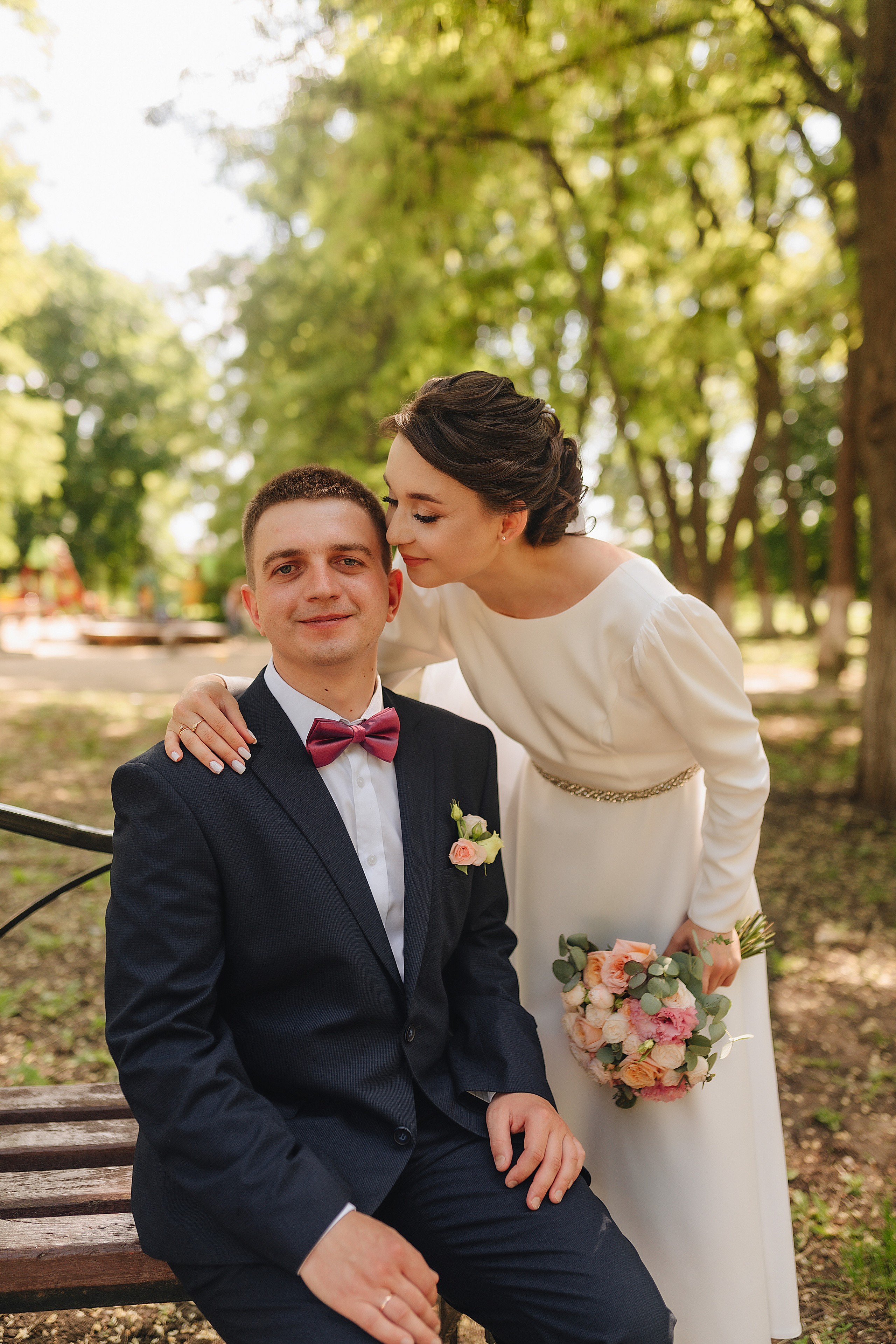 Дарья и Алексей | Свадебная съемка в г. Бобров. Фотограф Карина Шмулёва. Воронеж и область