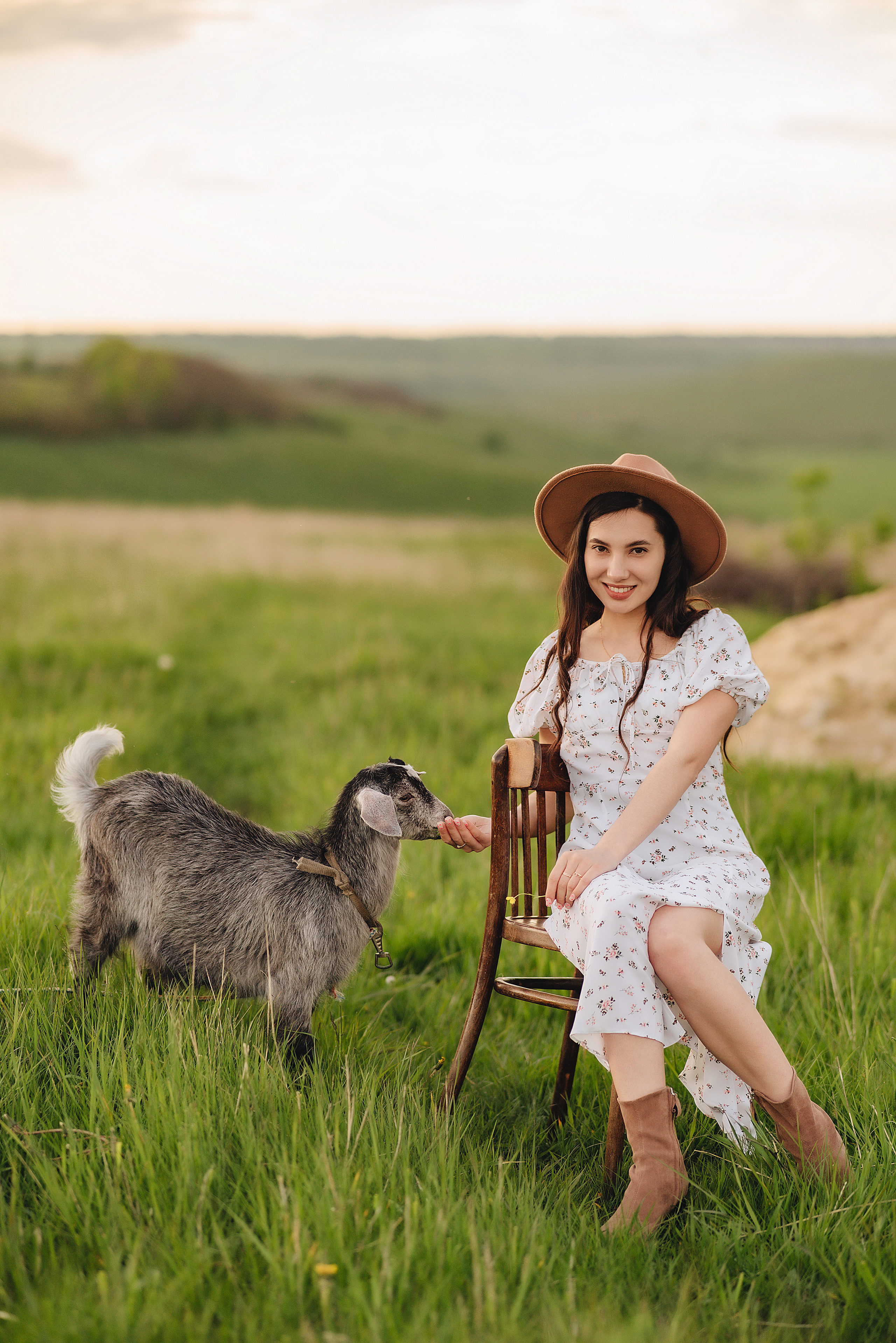 Анна | Съемка в деревенском стиле. Фотограф Карина Шмулёва. Воронеж и область