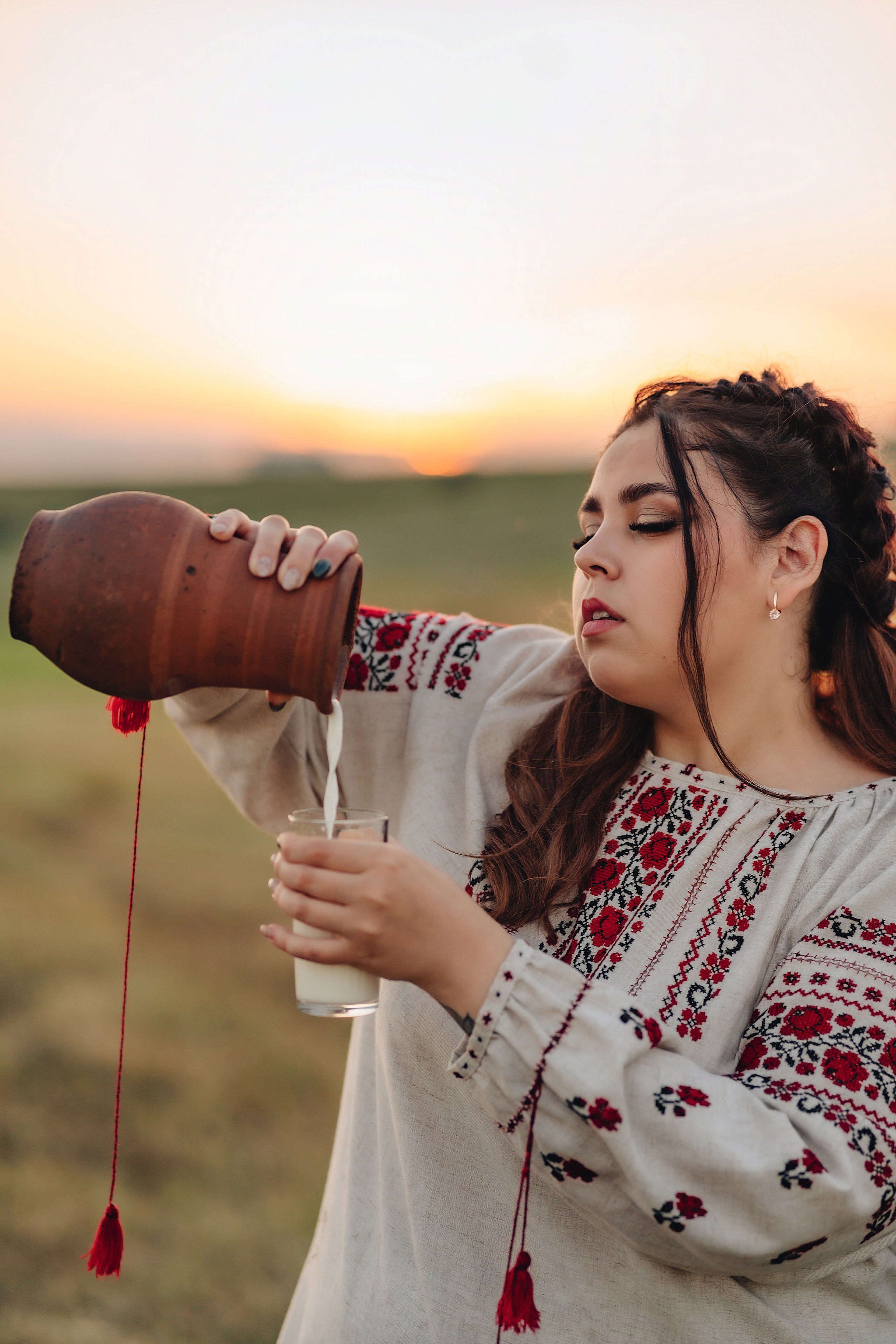 Надежда | Съемка в деревенском стиле. Фотограф Карина Шмулёва. Воронеж и область
