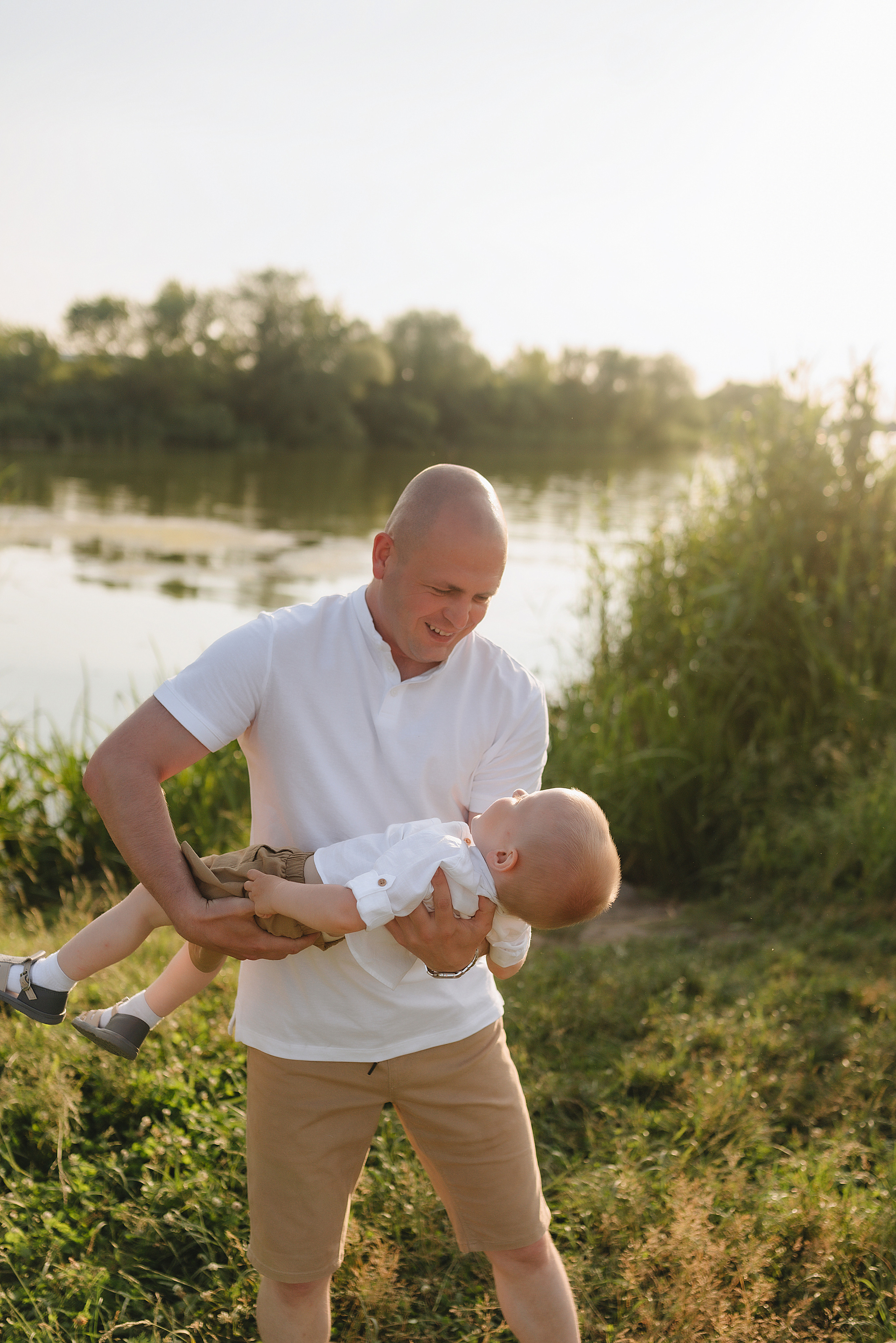 Семейная съемка на закате. Фотограф Карина Шмулёва. Воронеж и область