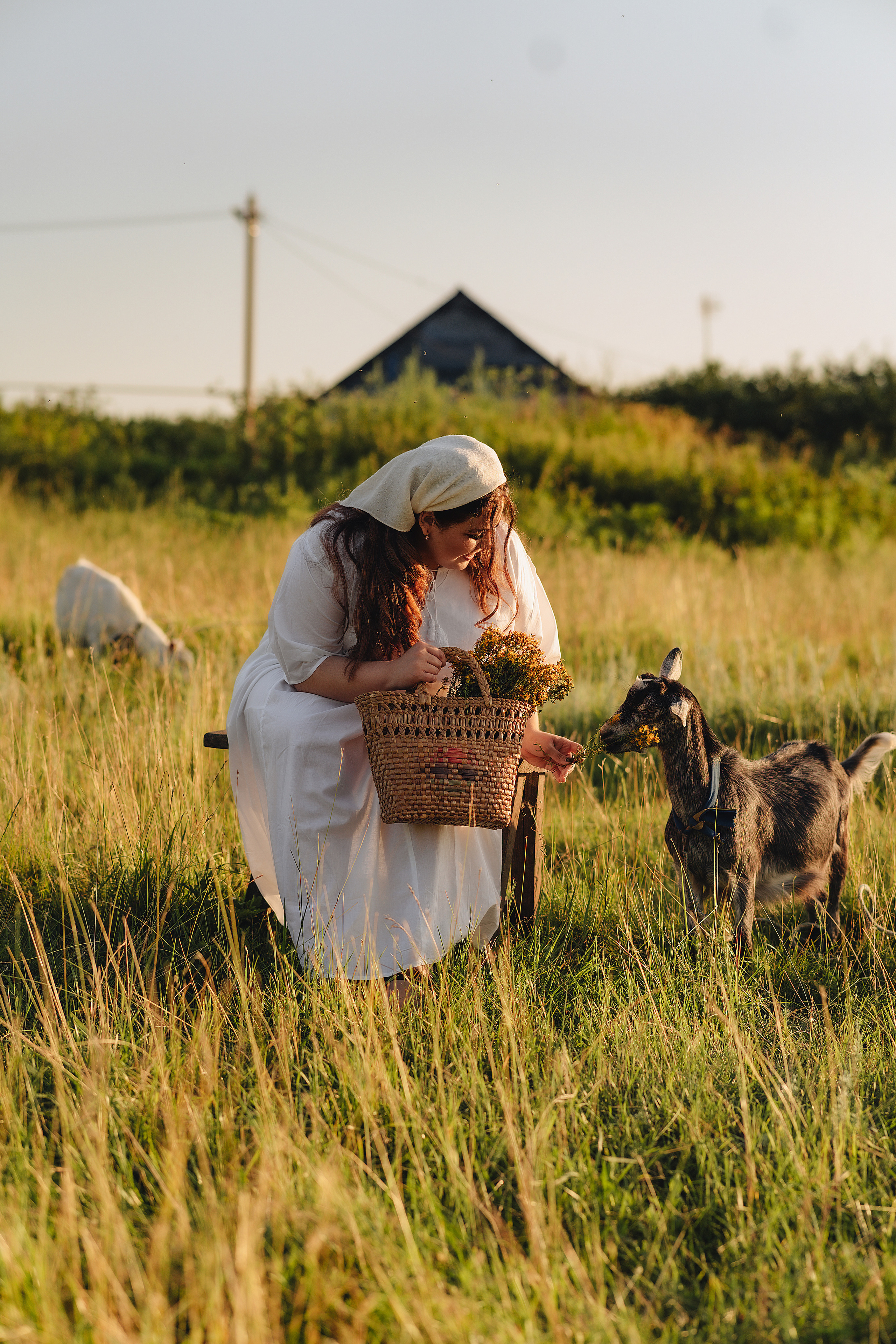 Надежда | Съемка в деревенском стиле. Фотограф Карина Шмулёва. Воронеж и область