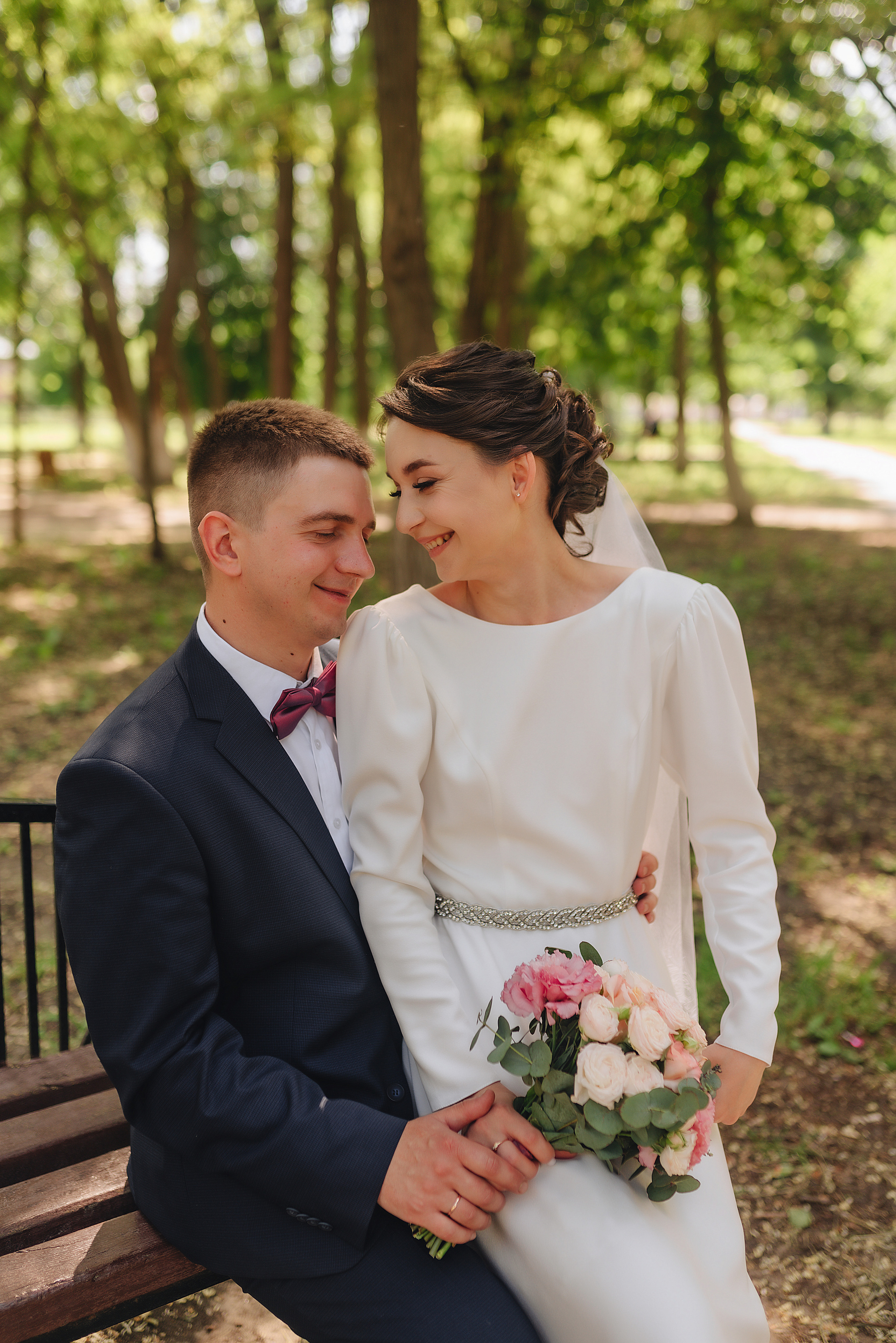 Дарья и Алексей | Свадебная съемка в г. Бобров. Фотограф Карина Шмулёва. Воронеж и область