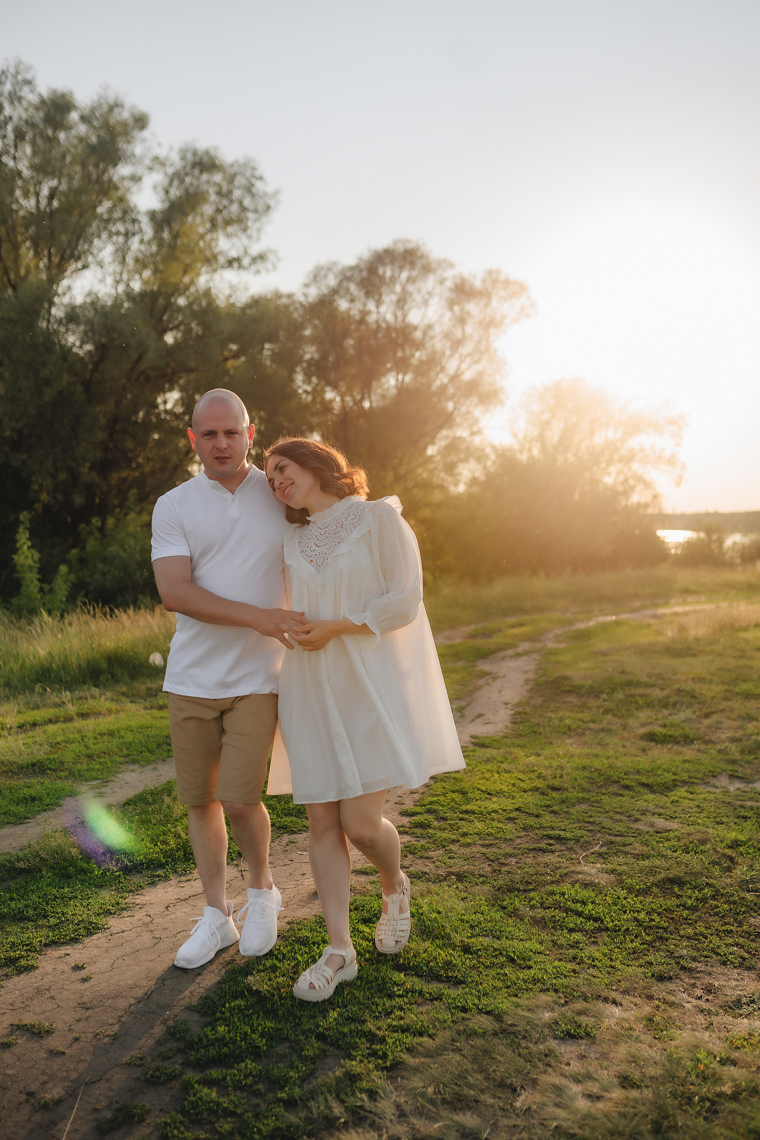 Семейная съемка на закате. Фотограф Карина Шмулёва. Воронеж и область