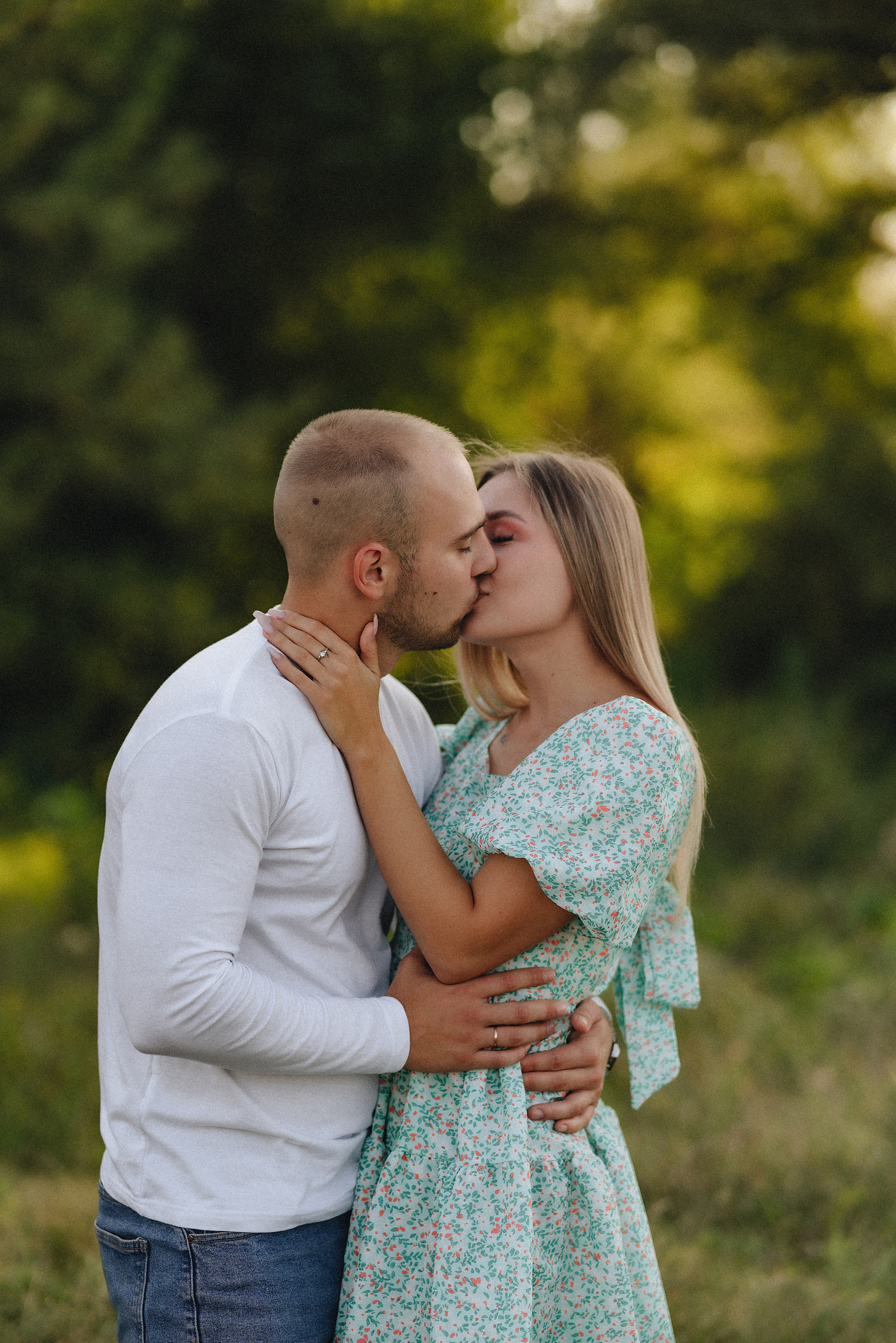 Анастасия, Артём и Денис | Съемка на закате в сентябре. Фотограф Карина Шмулёва. Воронеж и область