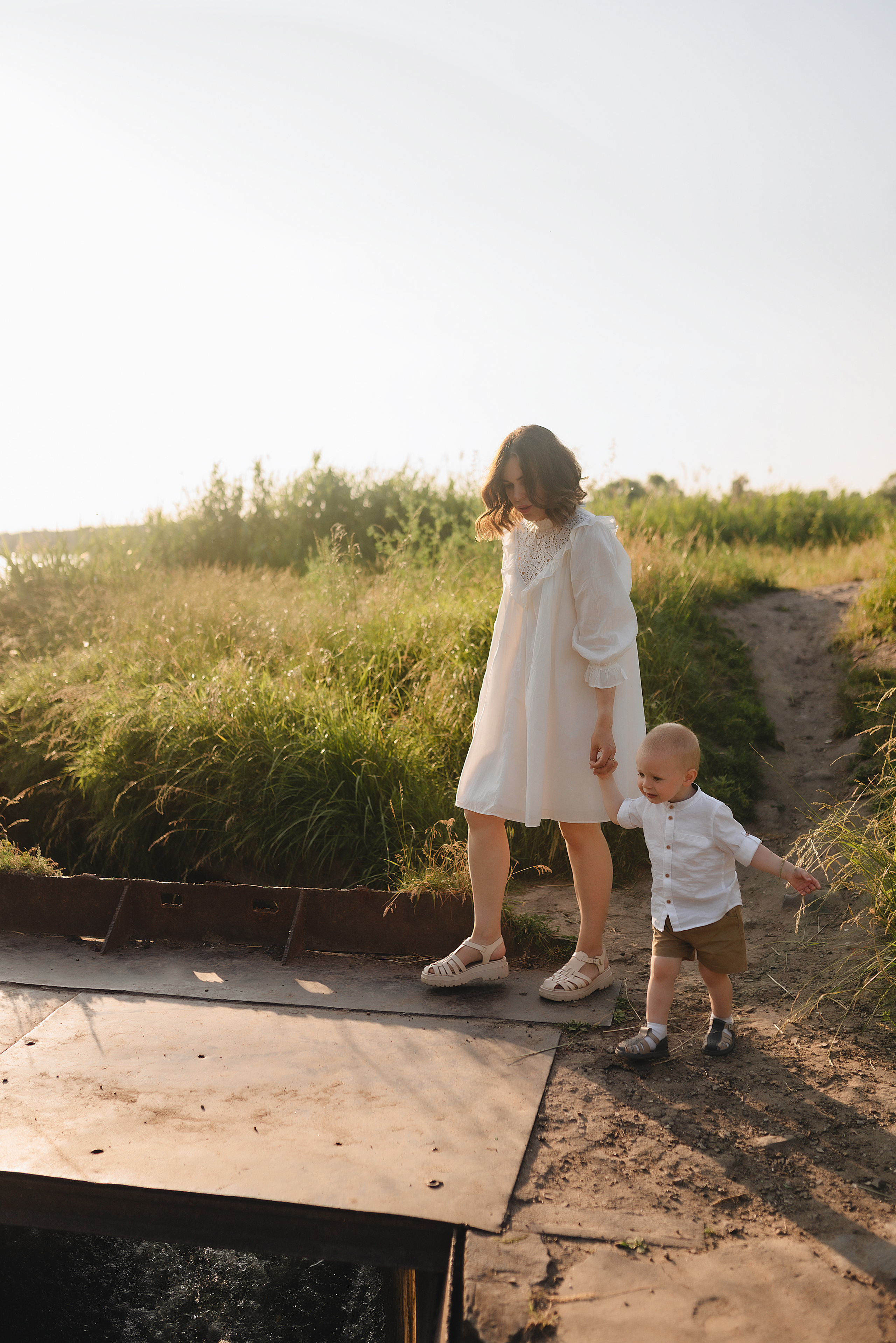 Семейная съемка на закате. Фотограф Карина Шмулёва. Воронеж и область