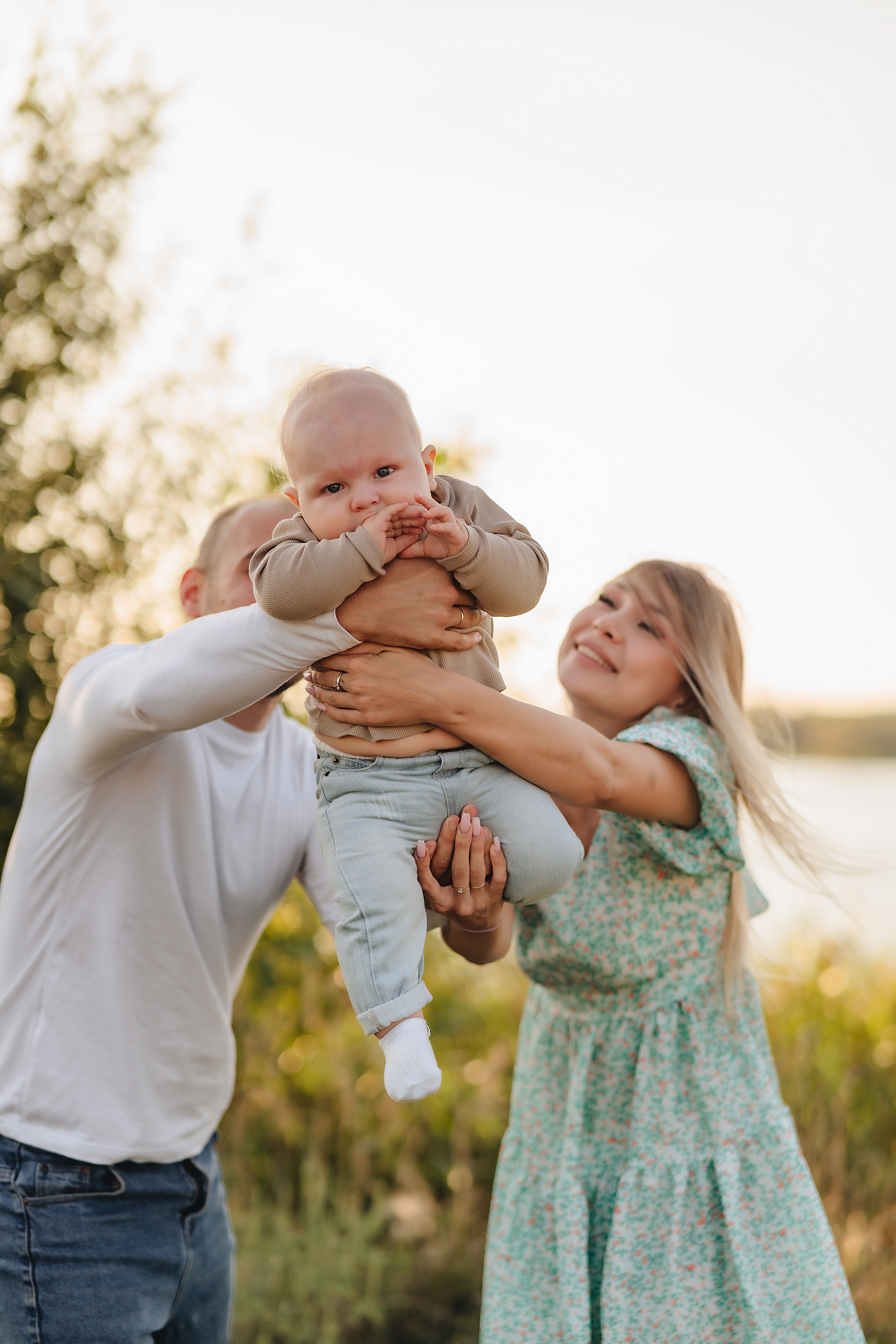 Анастасия, Артём и Денис | Съемка на закате в сентябре. Фотограф Карина Шмулёва. Воронеж и область