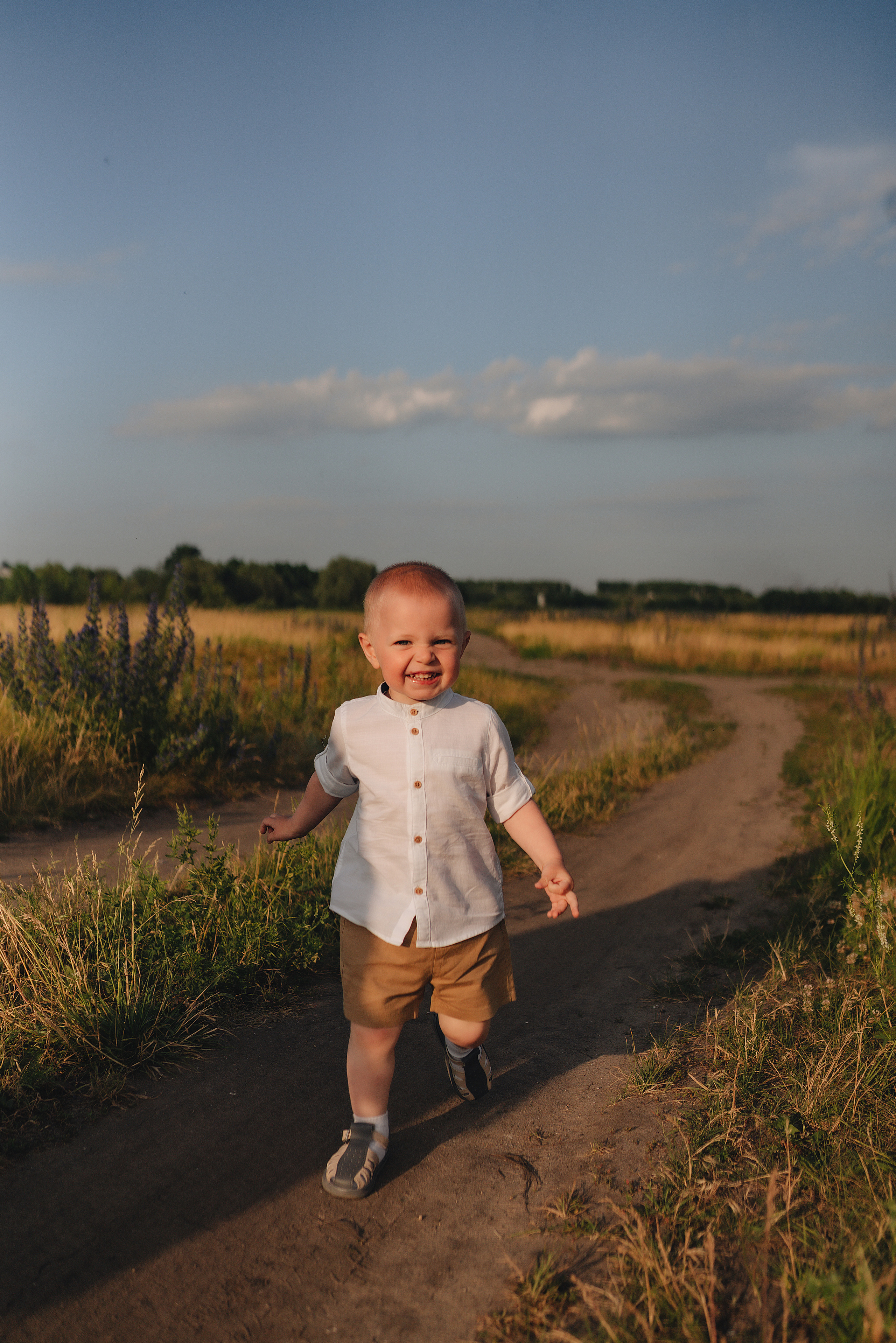 Семейная съемка на закате. Фотограф Карина Шмулёва. Воронеж и область