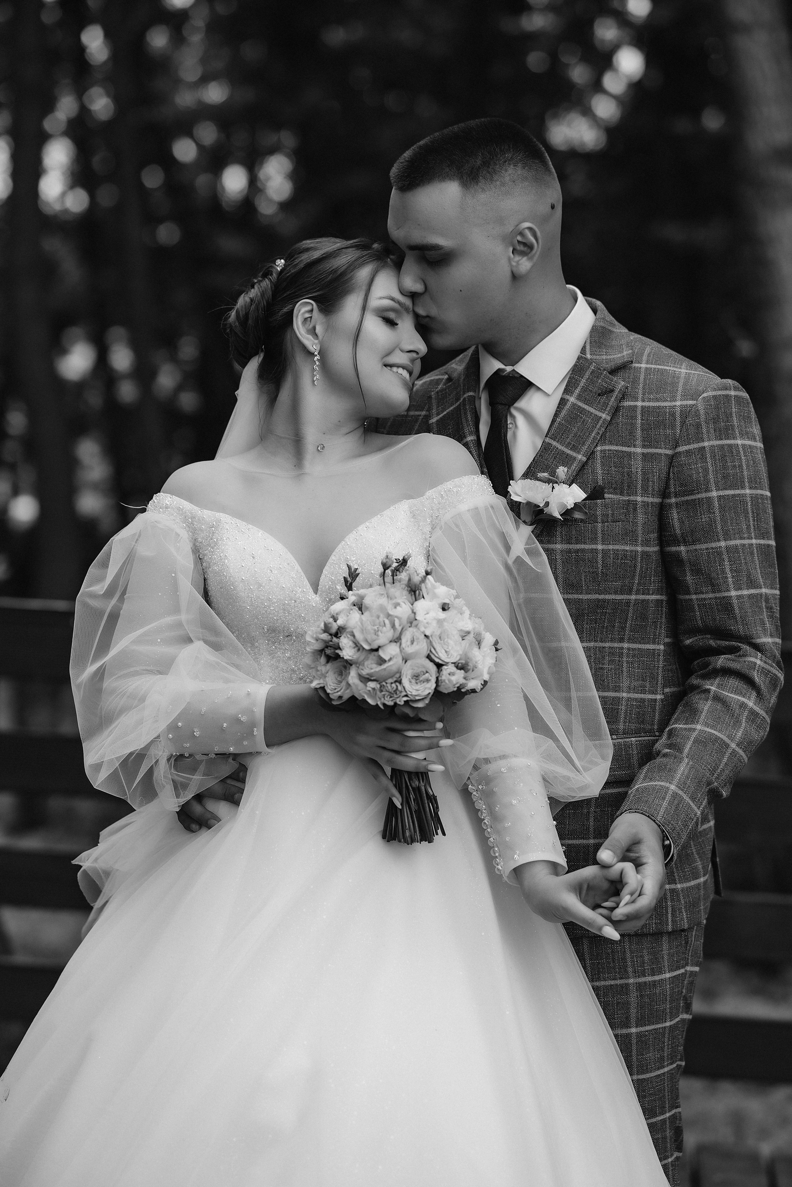 Ирина и Иван | Черно-белая серия. Фотограф Карина Шмулёва. Воронеж и область