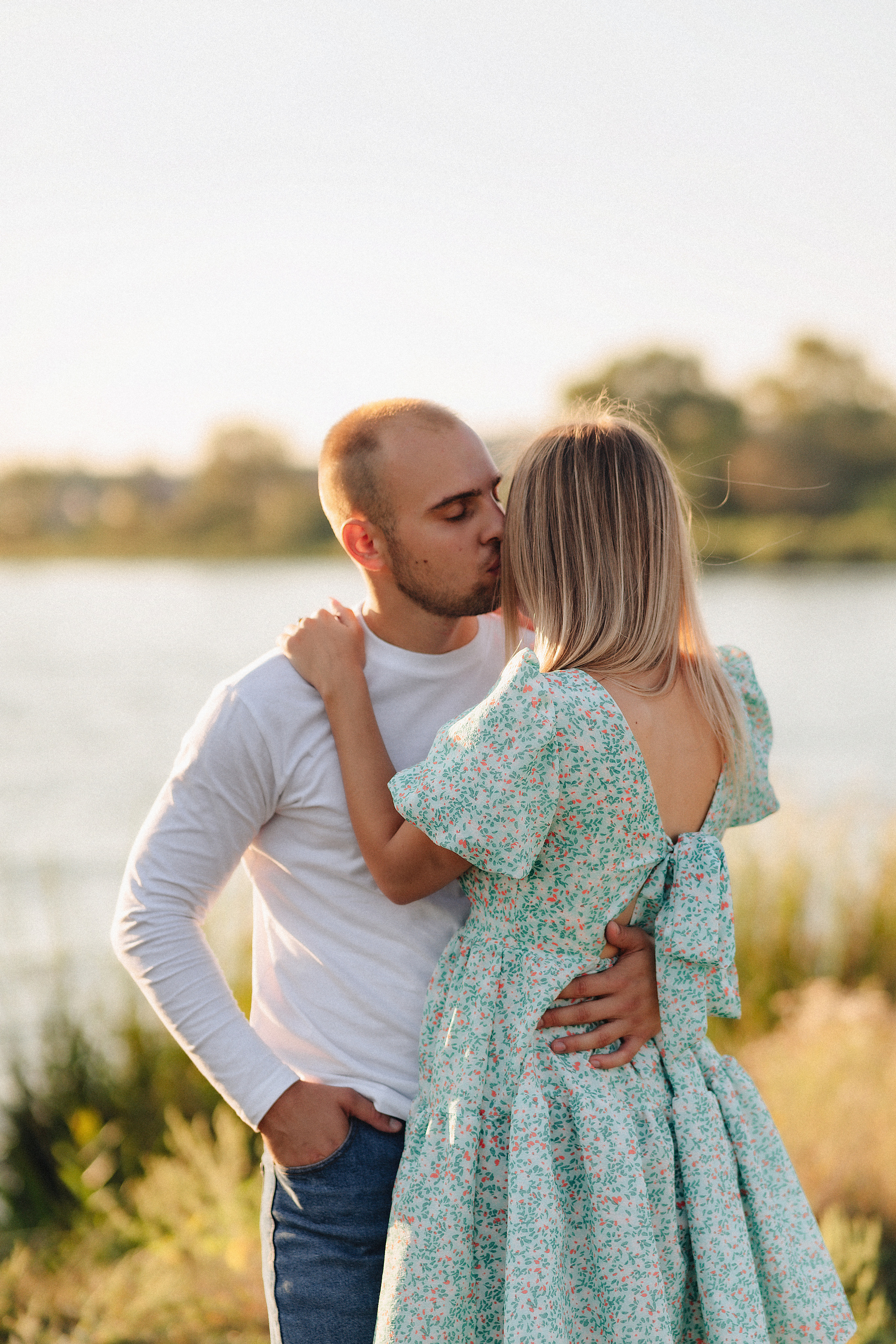 Анастасия, Артём и Денис | Съемка на закате в сентябре. Фотограф Карина Шмулёва. Воронеж и область