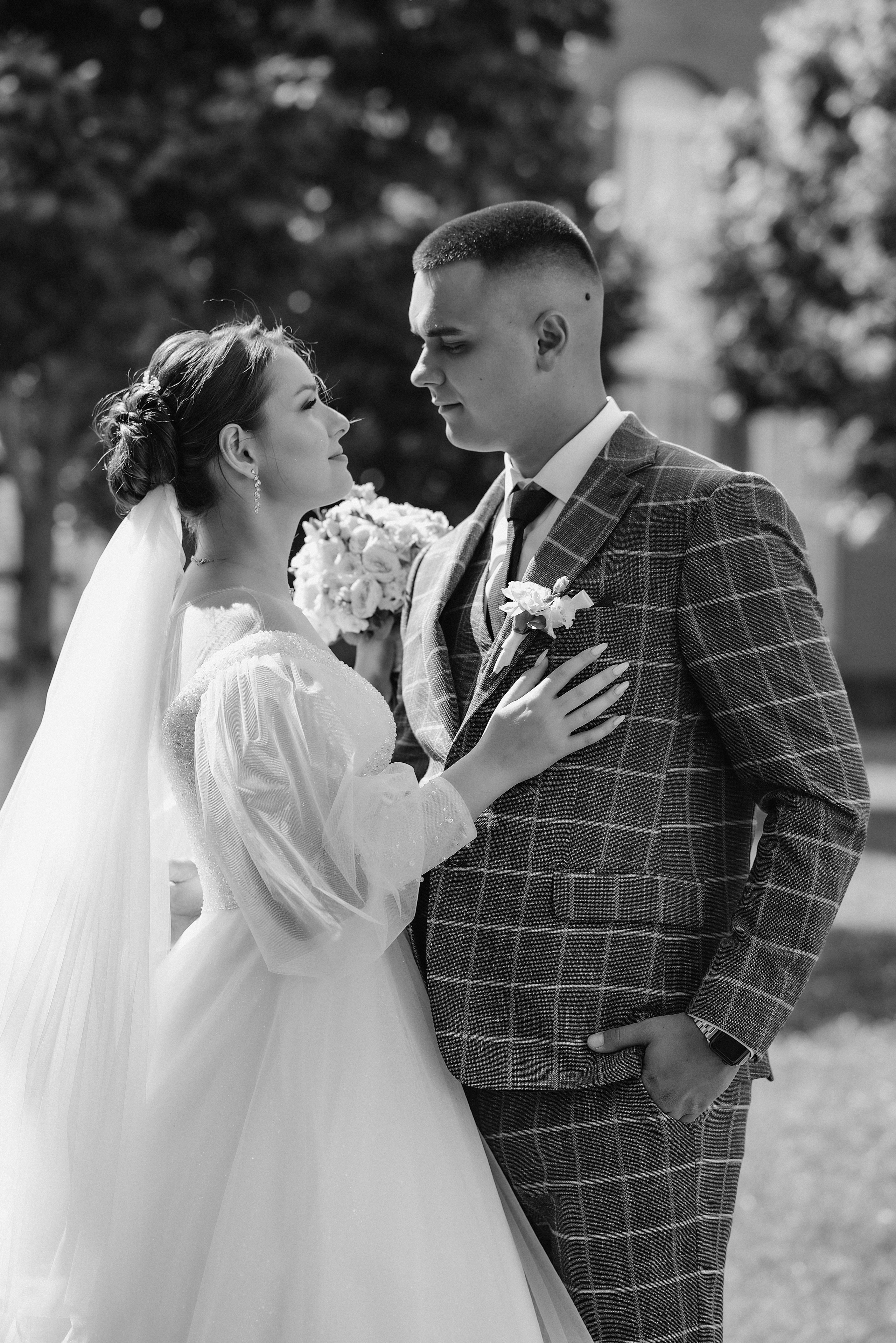 Ирина и Иван | Черно-белая серия. Фотограф Карина Шмулёва. Воронеж и область