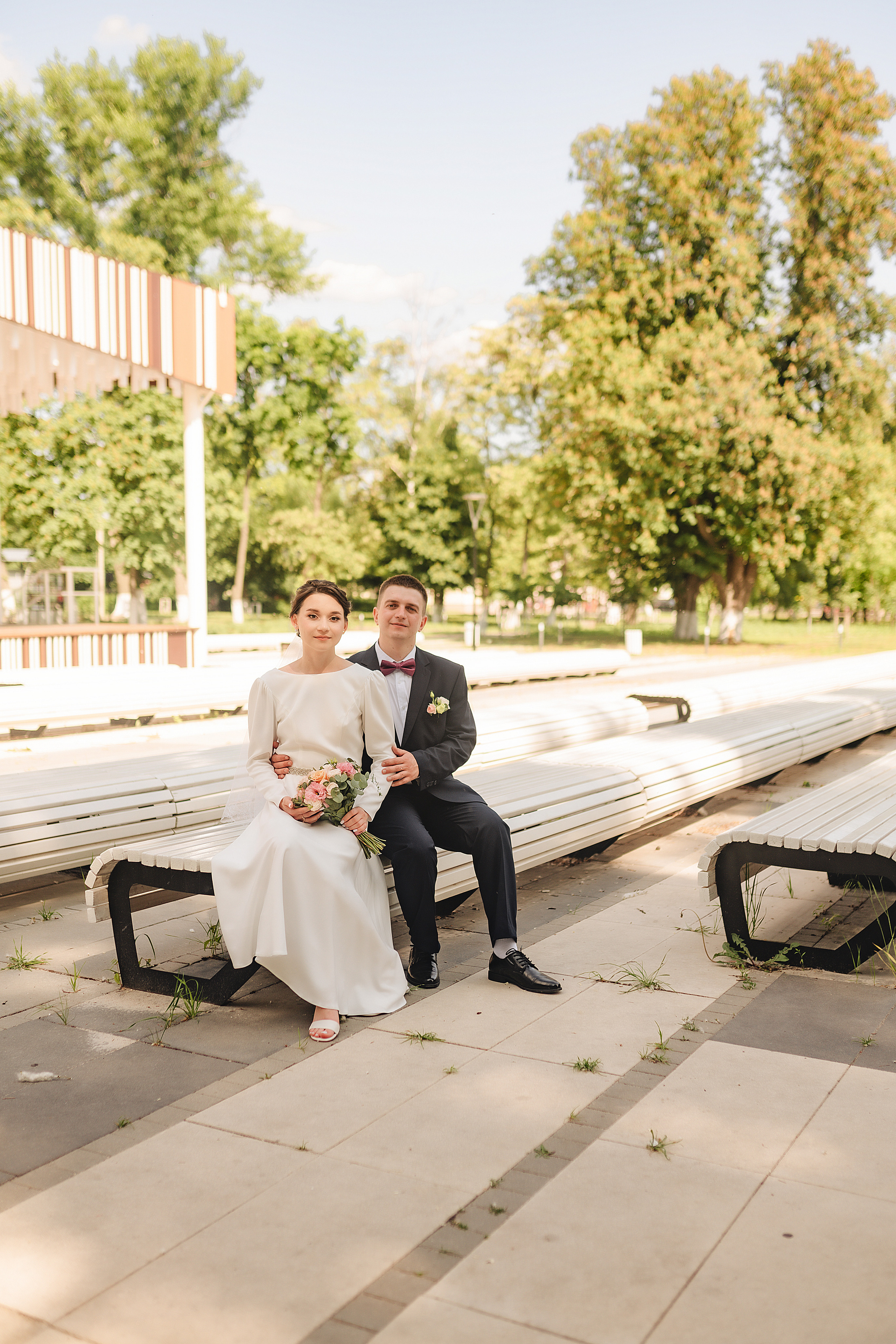 Дарья и Алексей | Свадебная съемка в г. Бобров. Фотограф Карина Шмулёва. Воронеж и область