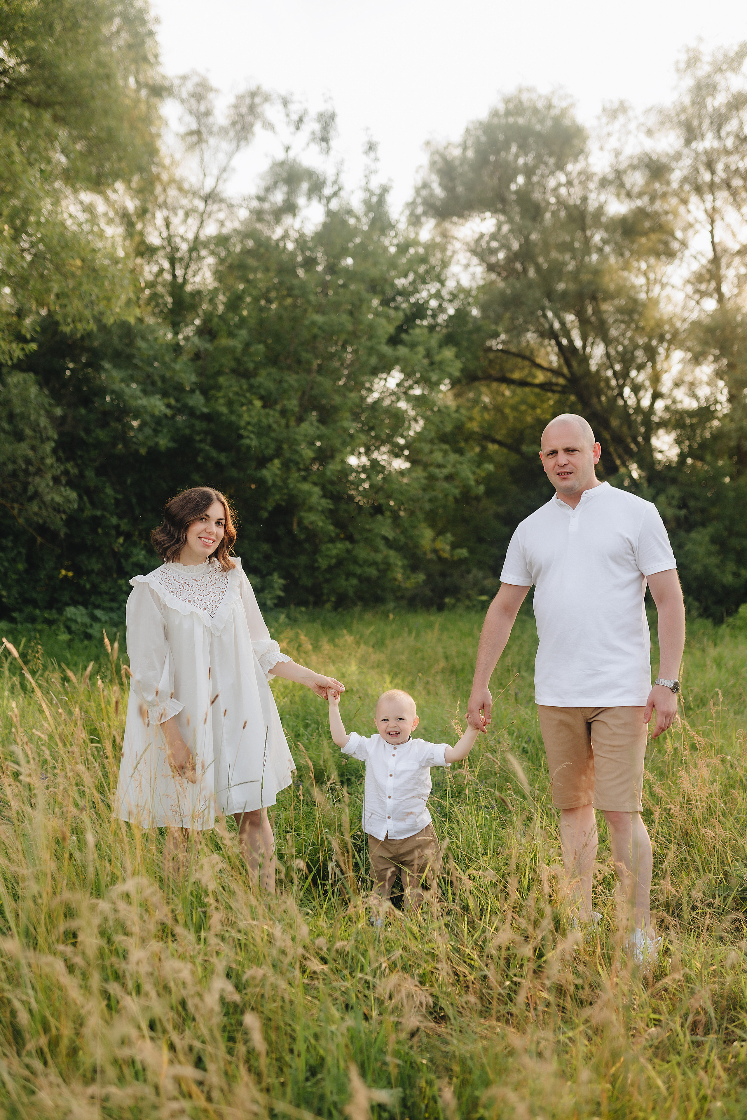 Семейная съемка на закате. Фотограф Карина Шмулёва. Воронеж и область