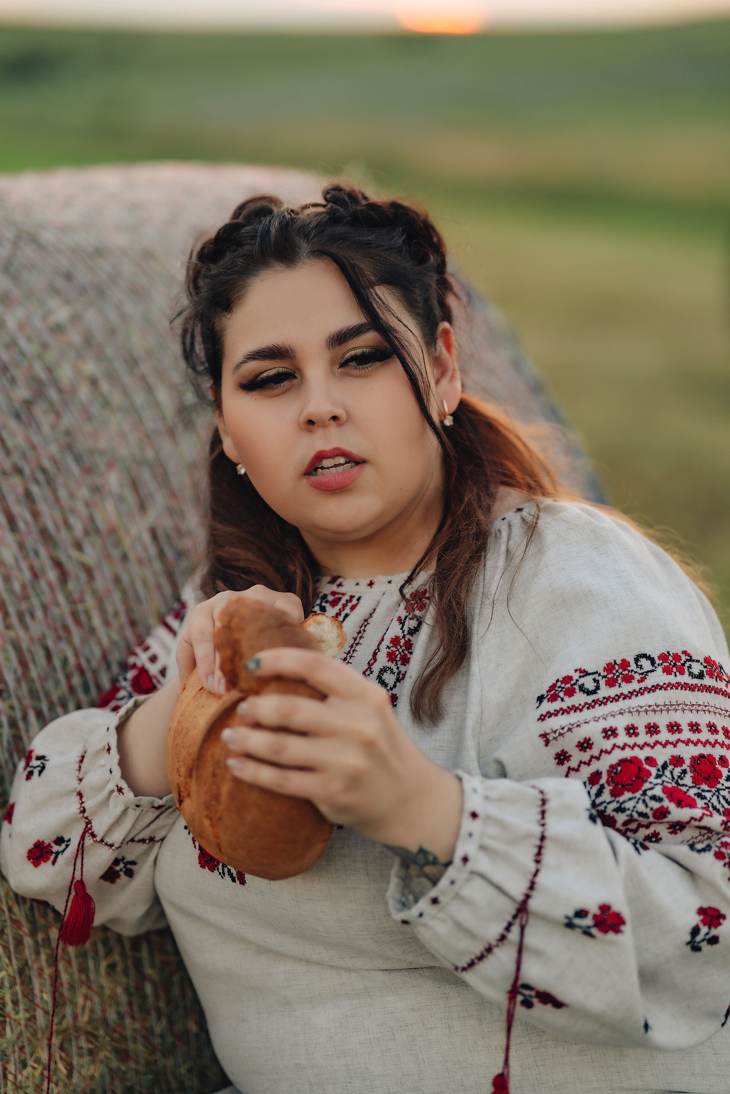 Надежда | Съемка в деревенском стиле. Фотограф Карина Шмулёва. Воронеж и область