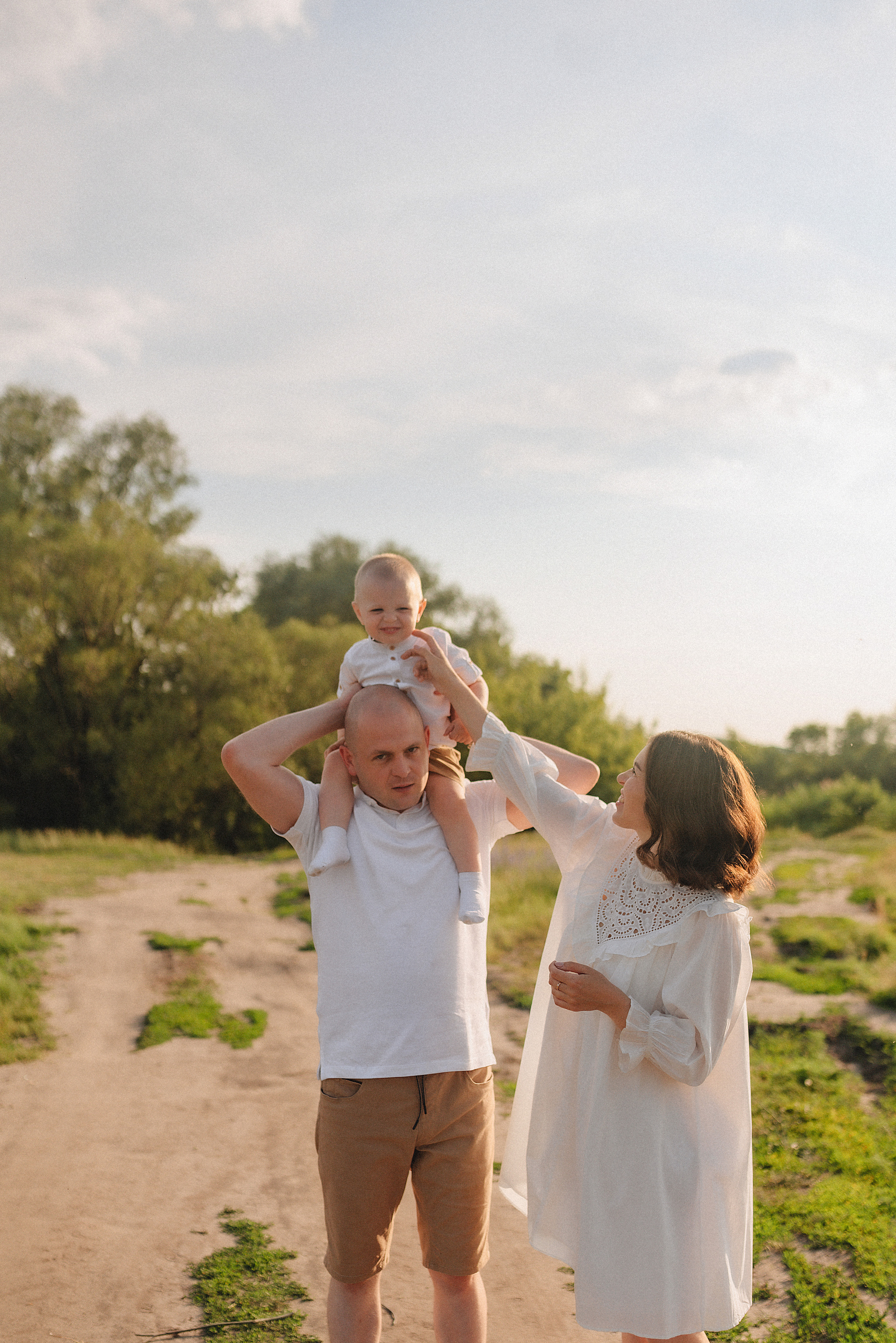 Семейная съемка на закате. Фотограф Карина Шмулёва. Воронеж и область