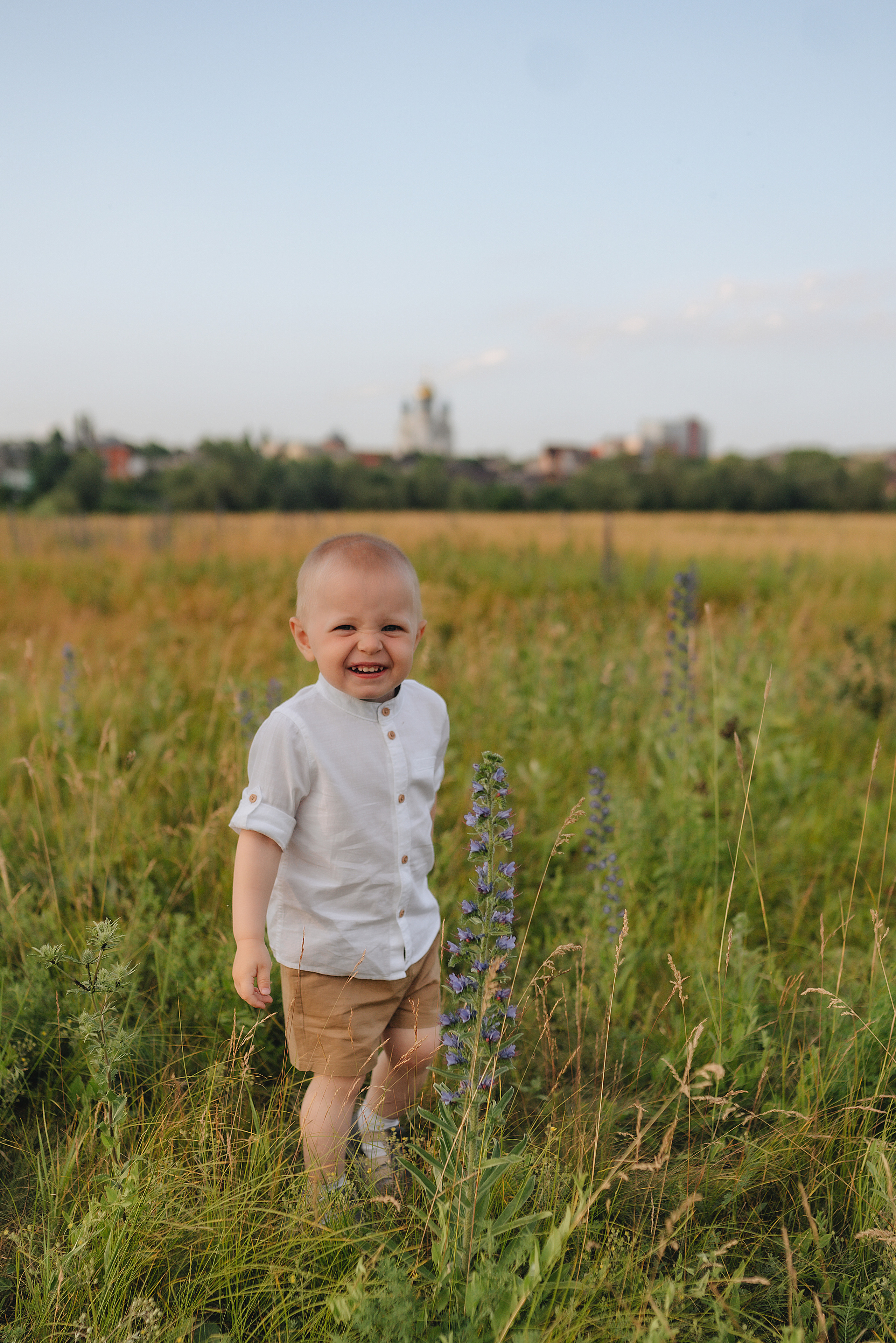 Семейная съемка на закате. Фотограф Карина Шмулёва. Воронеж и область