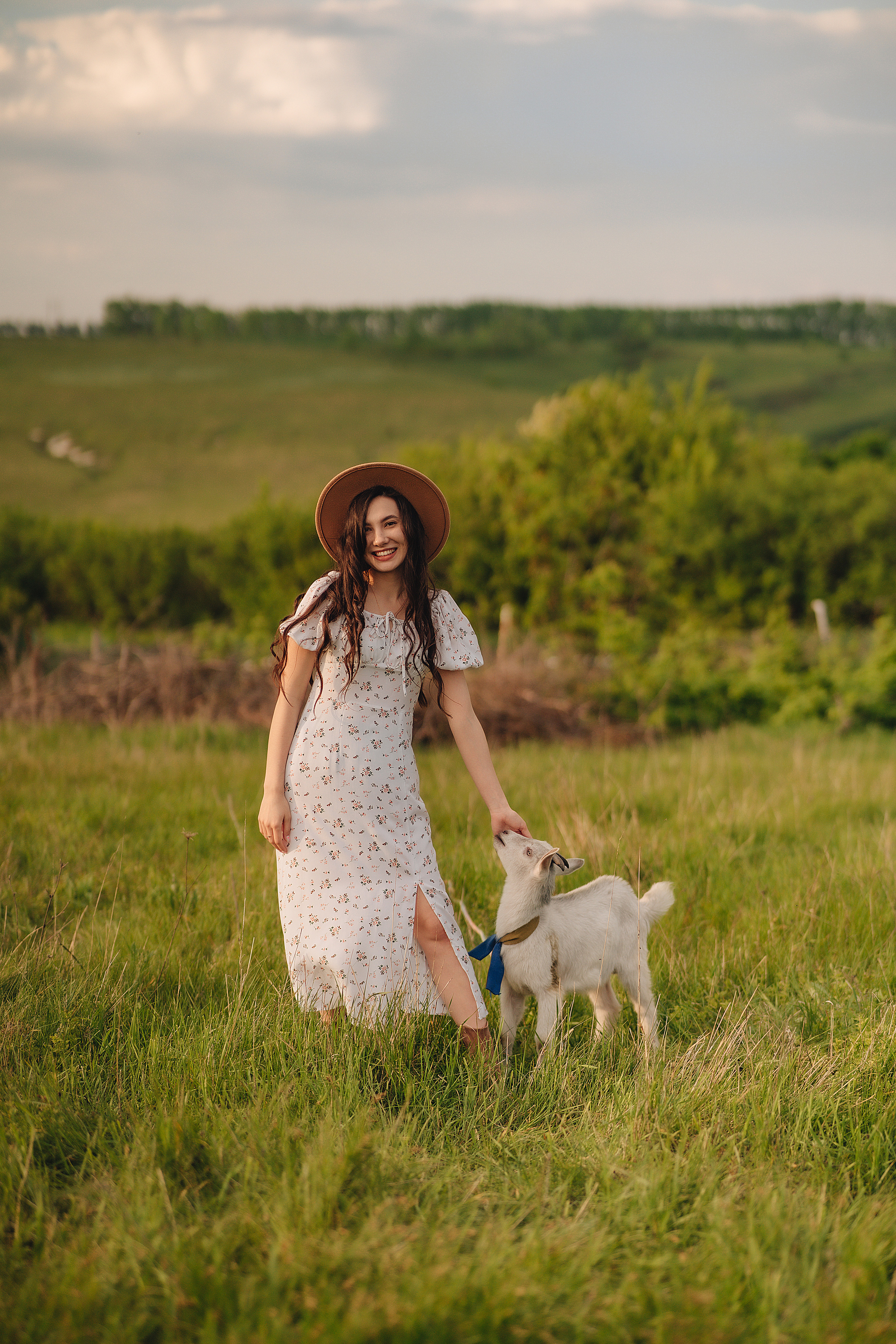 Анна | Съемка в деревенском стиле. Фотограф Карина Шмулёва. Воронеж и область