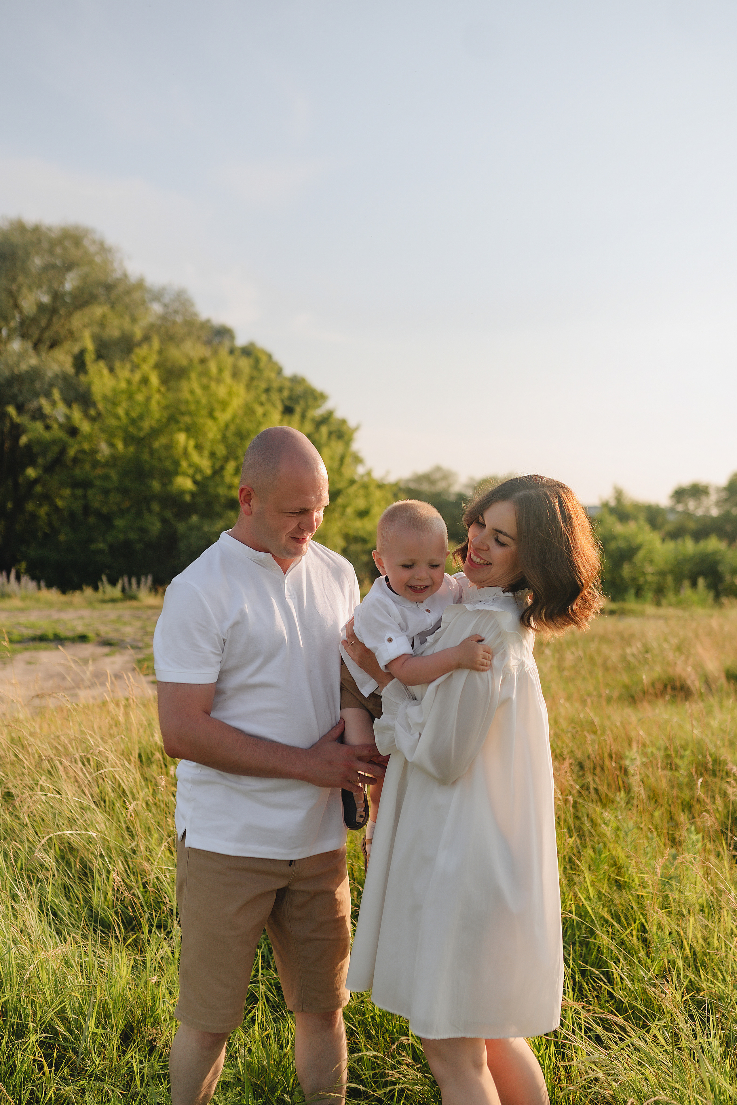 Семейная съемка на закате. Фотограф Карина Шмулёва. Воронеж и область