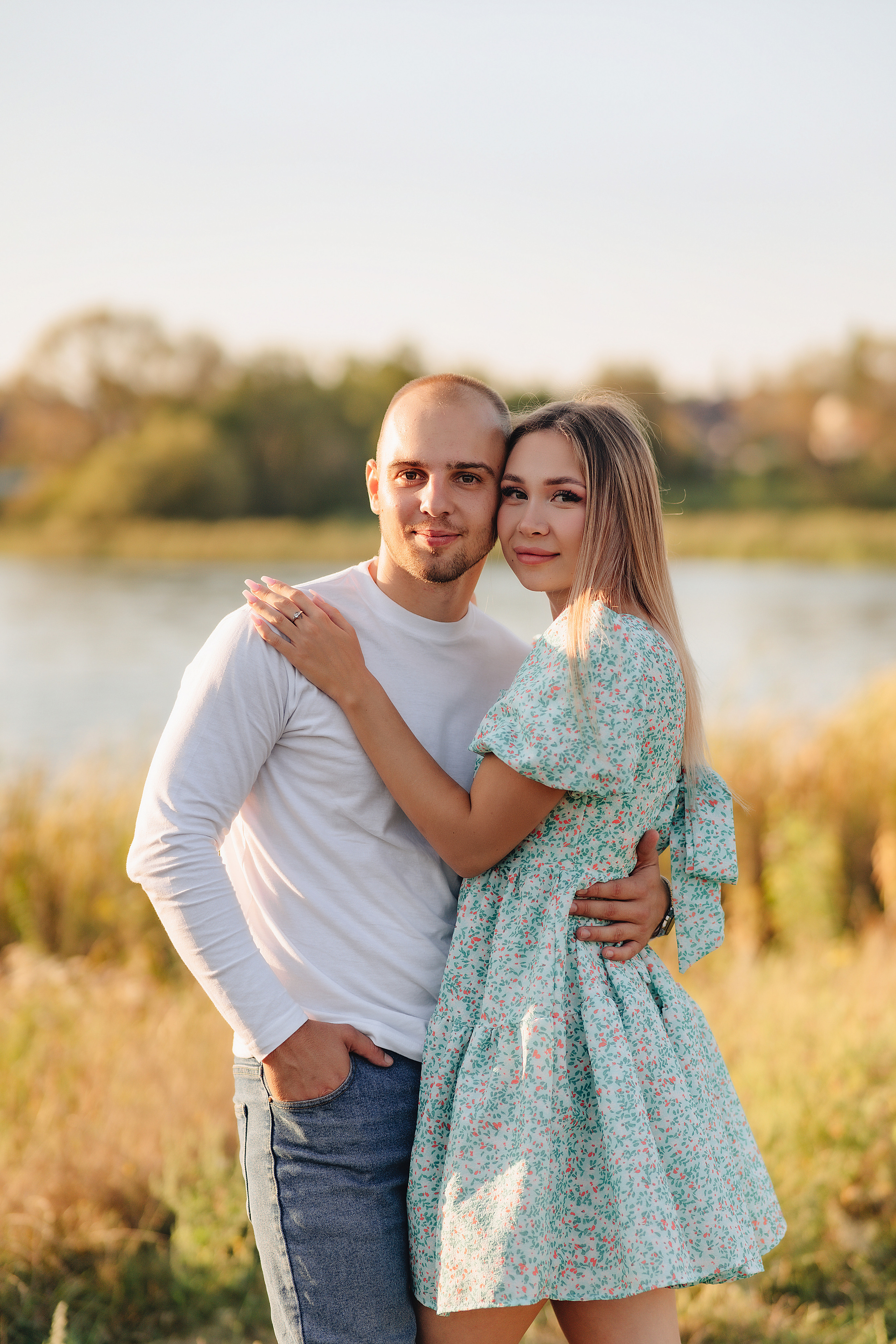 Анастасия, Артём и Денис | Съемка на закате в сентябре. Фотограф Карина Шмулёва. Воронеж и область