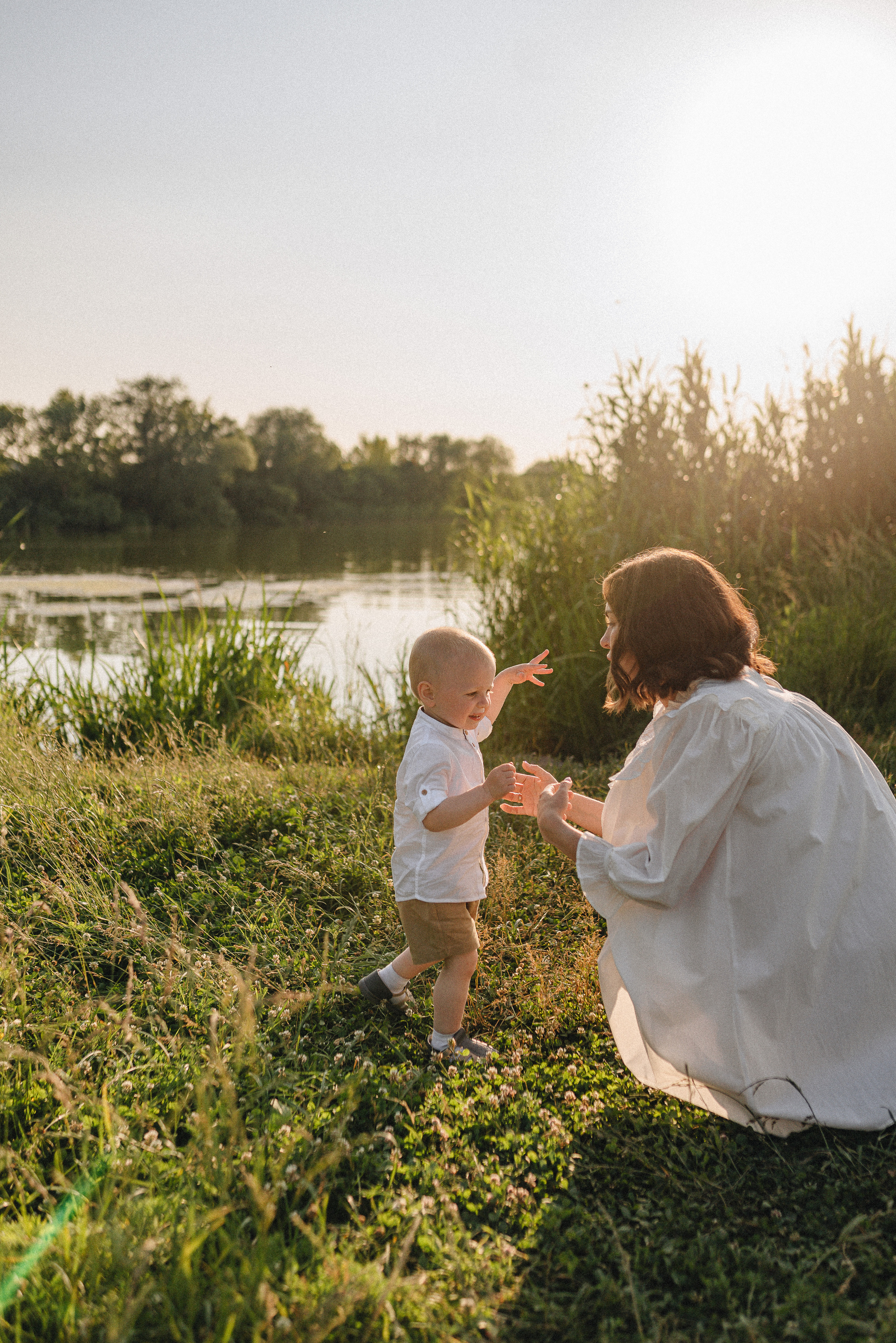 Семейная съемка на закате. Фотограф Карина Шмулёва. Воронеж и область