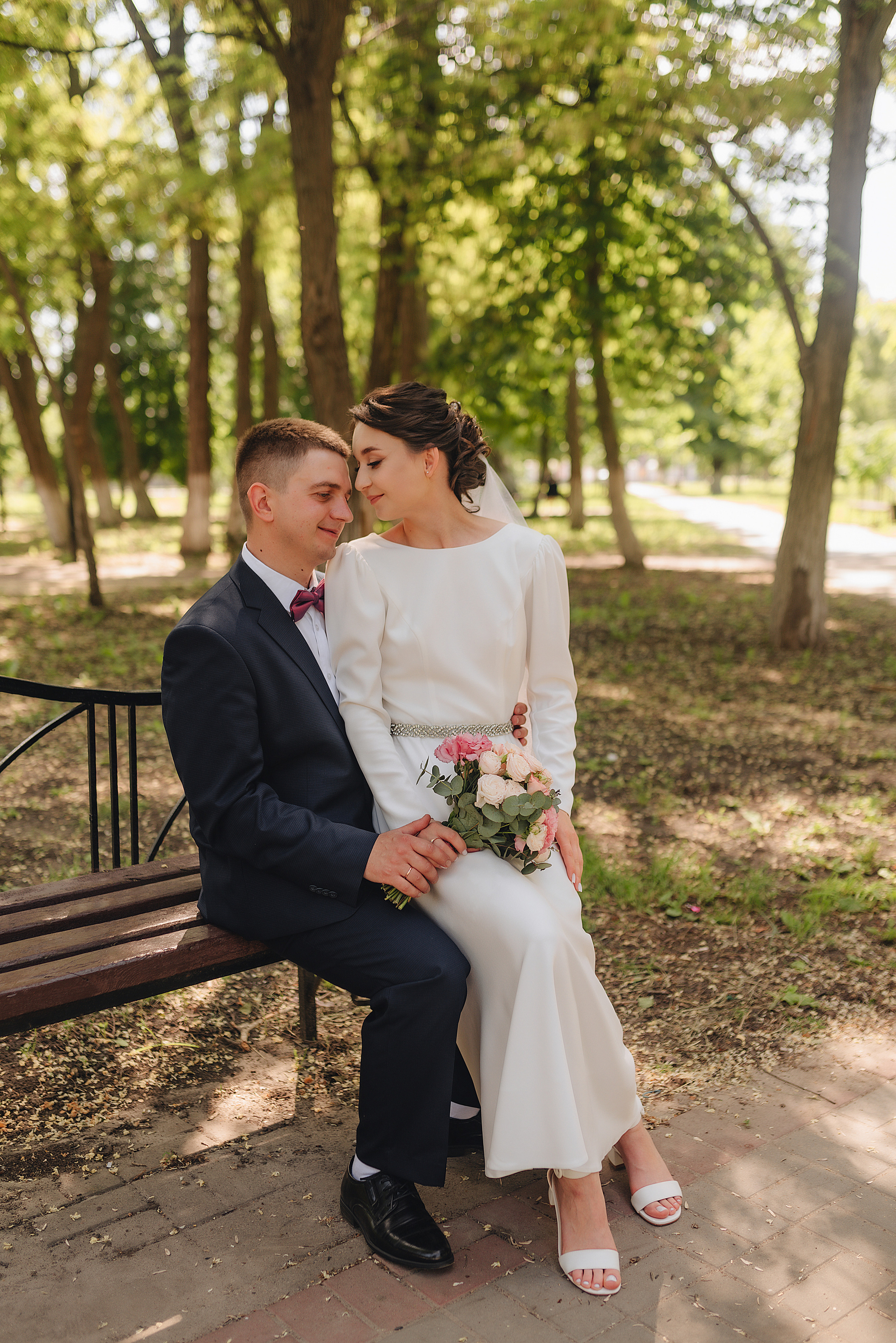 Дарья и Алексей | Свадебная съемка в г. Бобров. Фотограф Карина Шмулёва. Воронеж и область