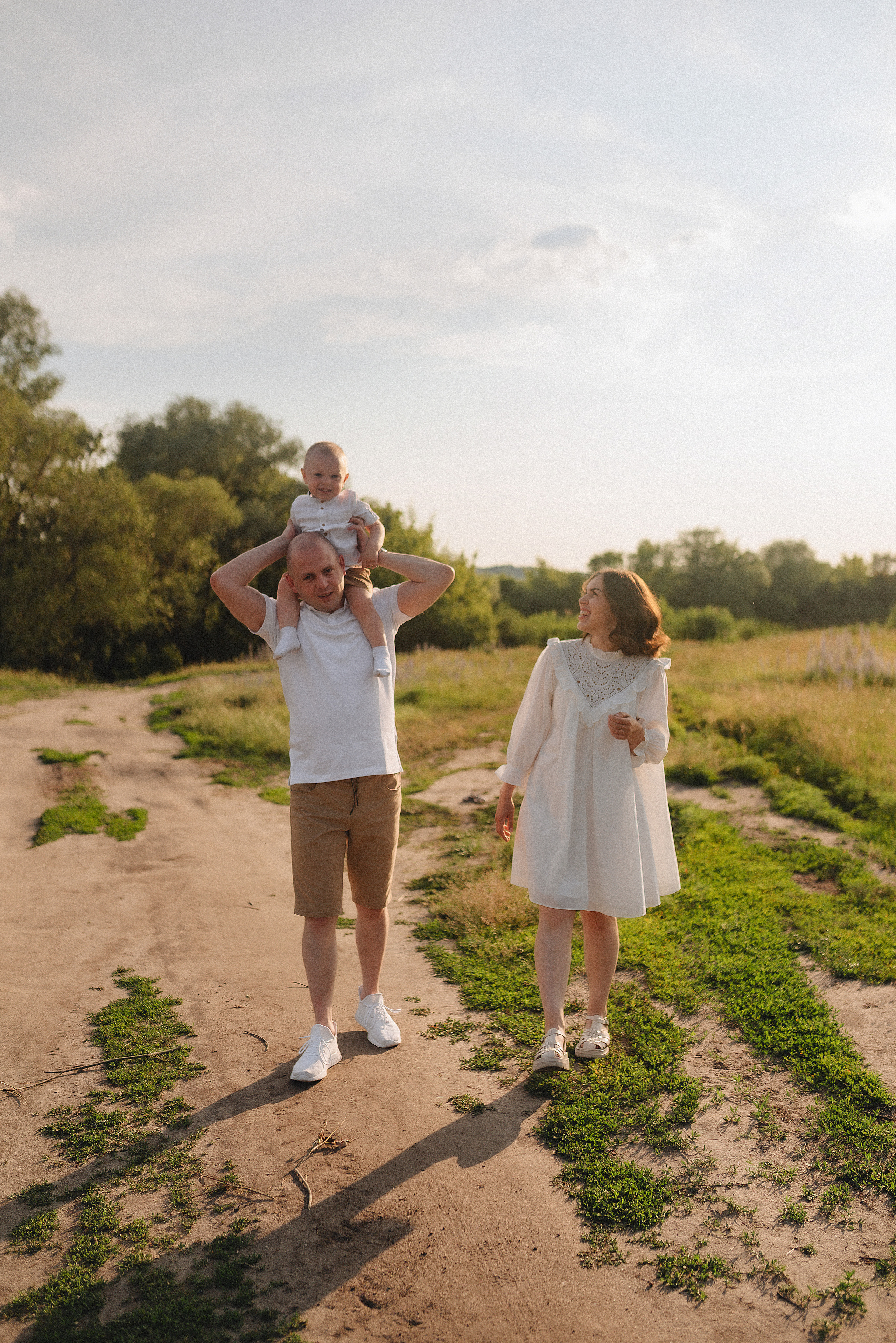 Семейная съемка на закате. Фотограф Карина Шмулёва. Воронеж и область