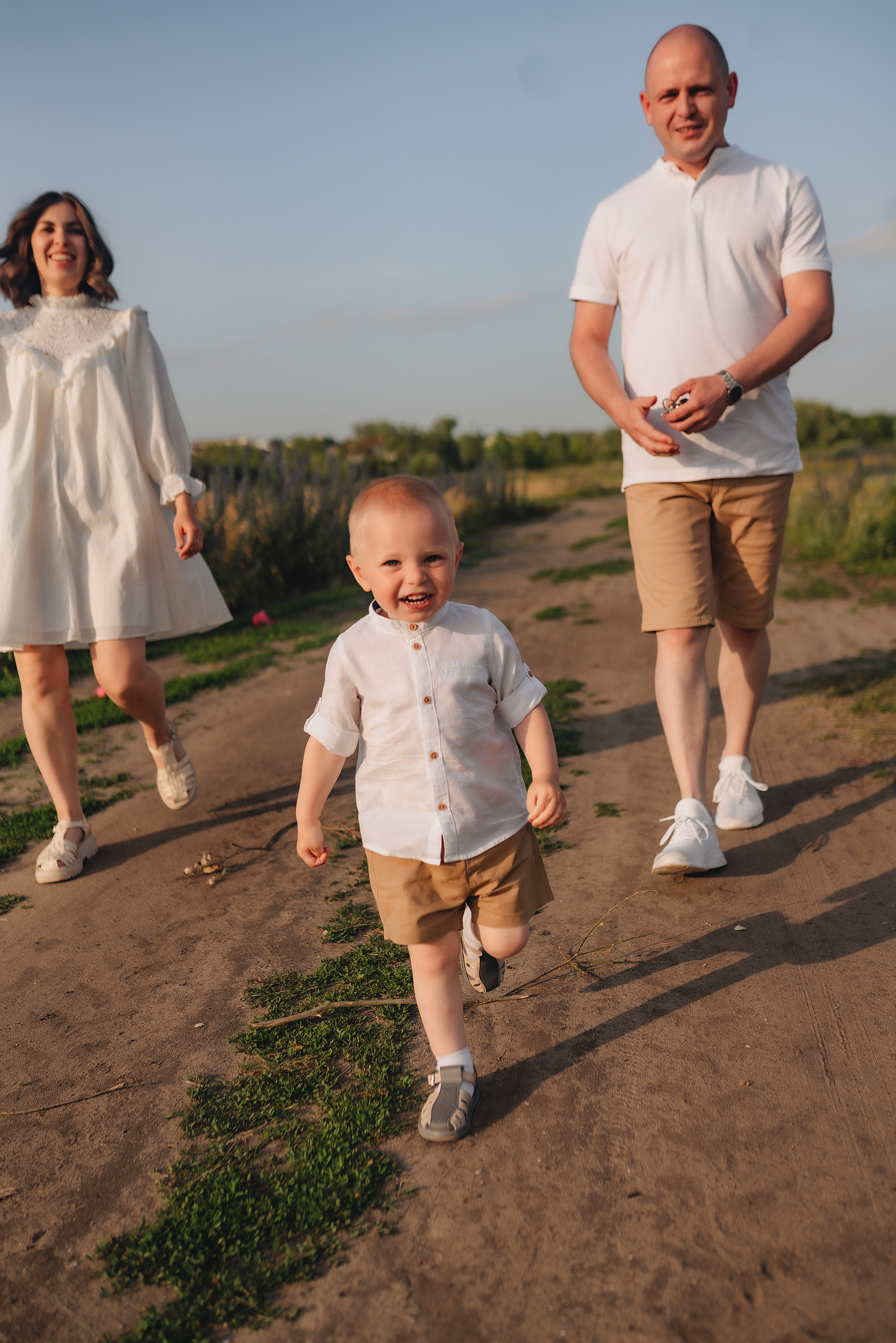 Семейная съемка на закате. Фотограф Карина Шмулёва. Воронеж и область