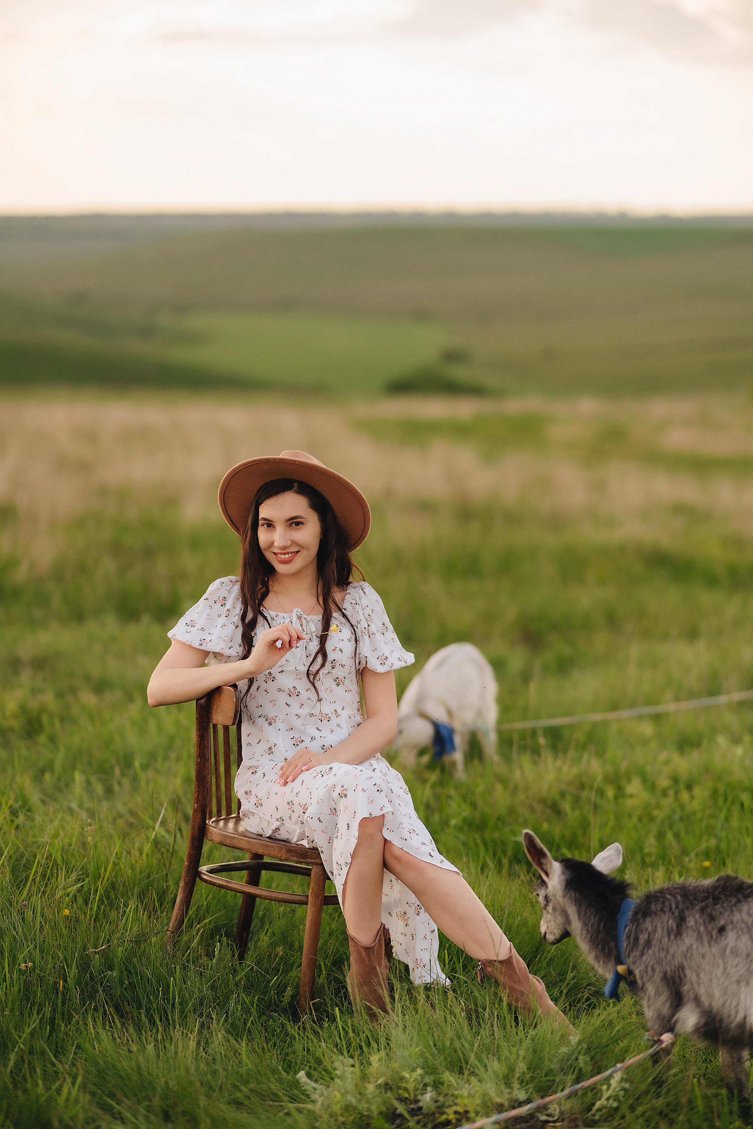 Анна | Съемка в деревенском стиле. Фотограф Карина Шмулёва. Воронеж и область