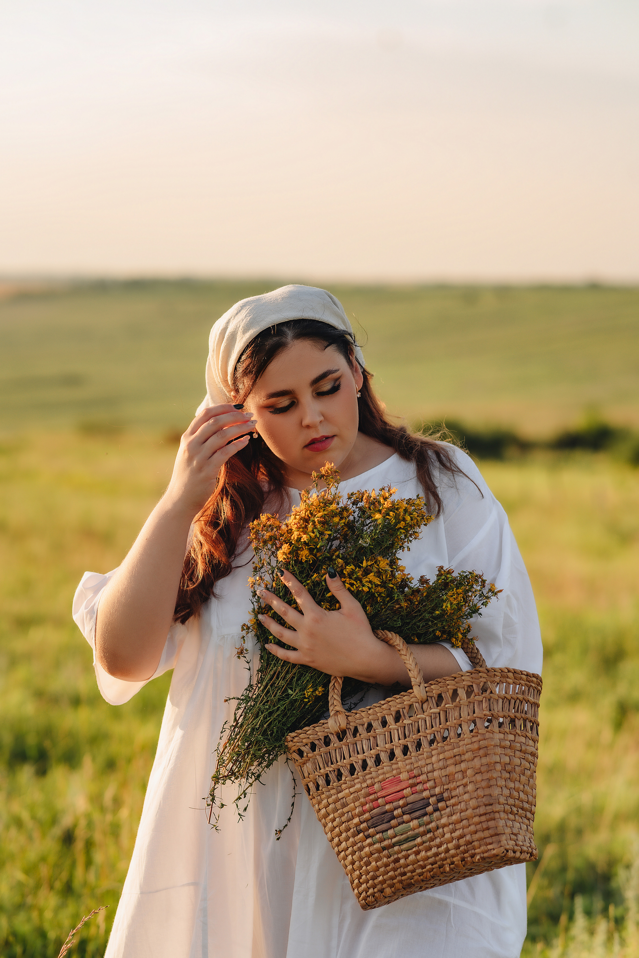 Надежда | Съемка в деревенском стиле. Фотограф Карина Шмулёва. Воронеж и область