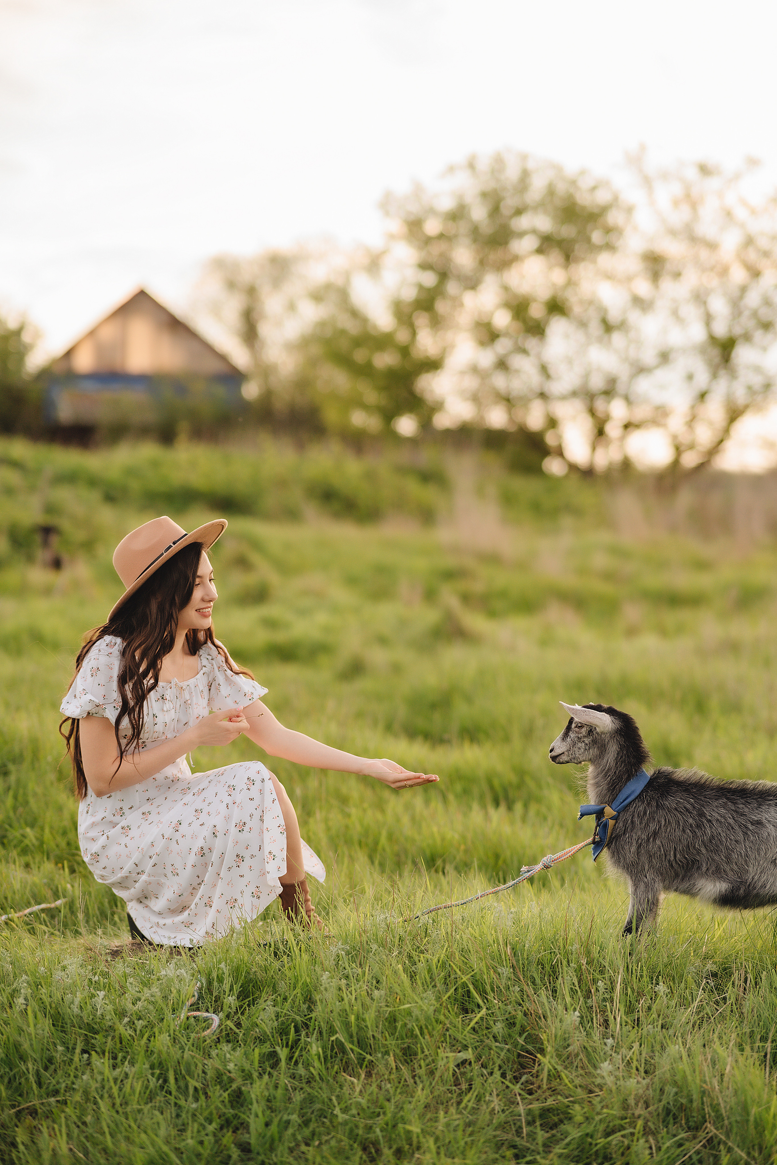 Анна | Съемка в деревенском стиле. Фотограф Карина Шмулёва. Воронеж и область
