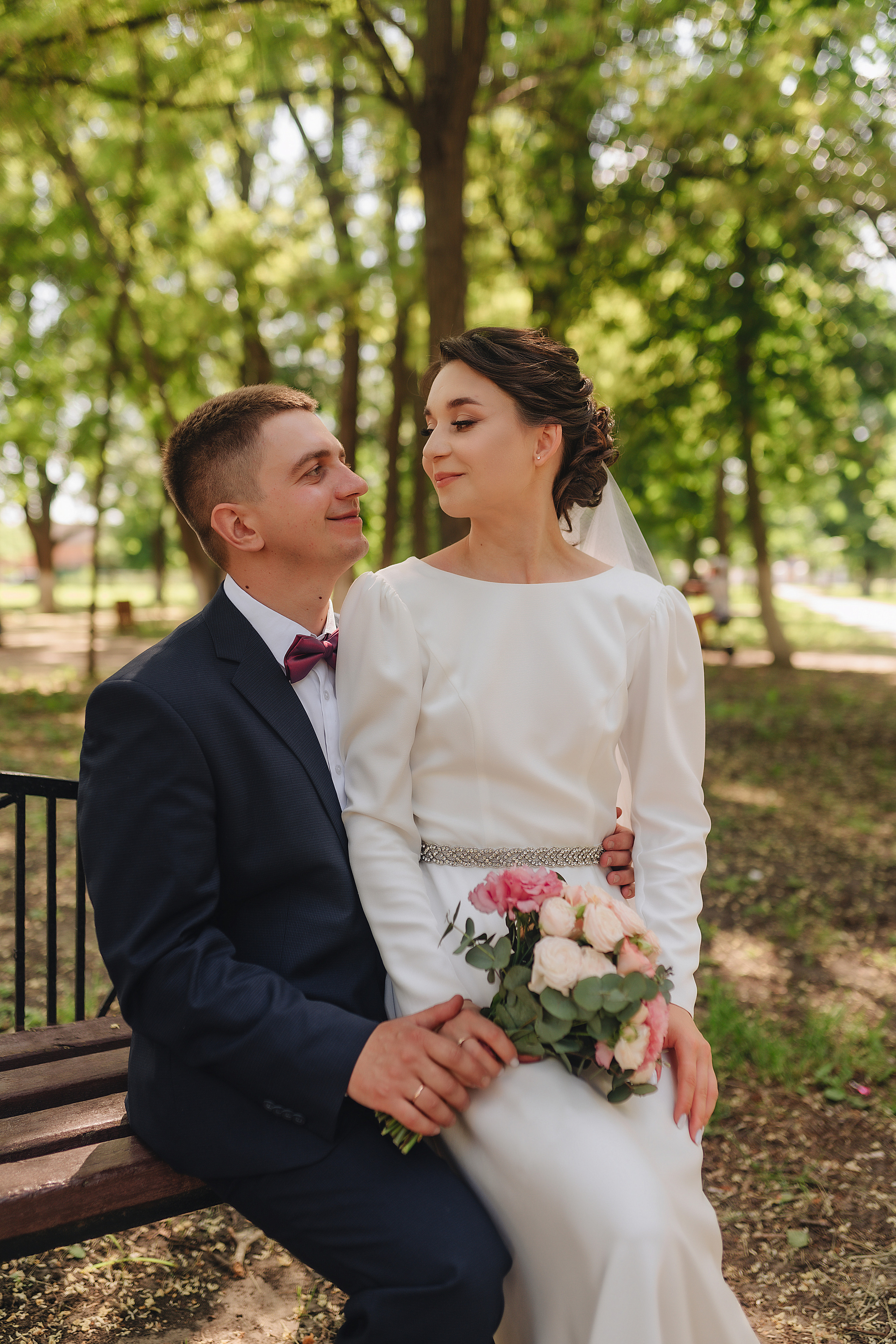 Дарья и Алексей | Свадебная съемка в г. Бобров. Фотограф Карина Шмулёва. Воронеж и область