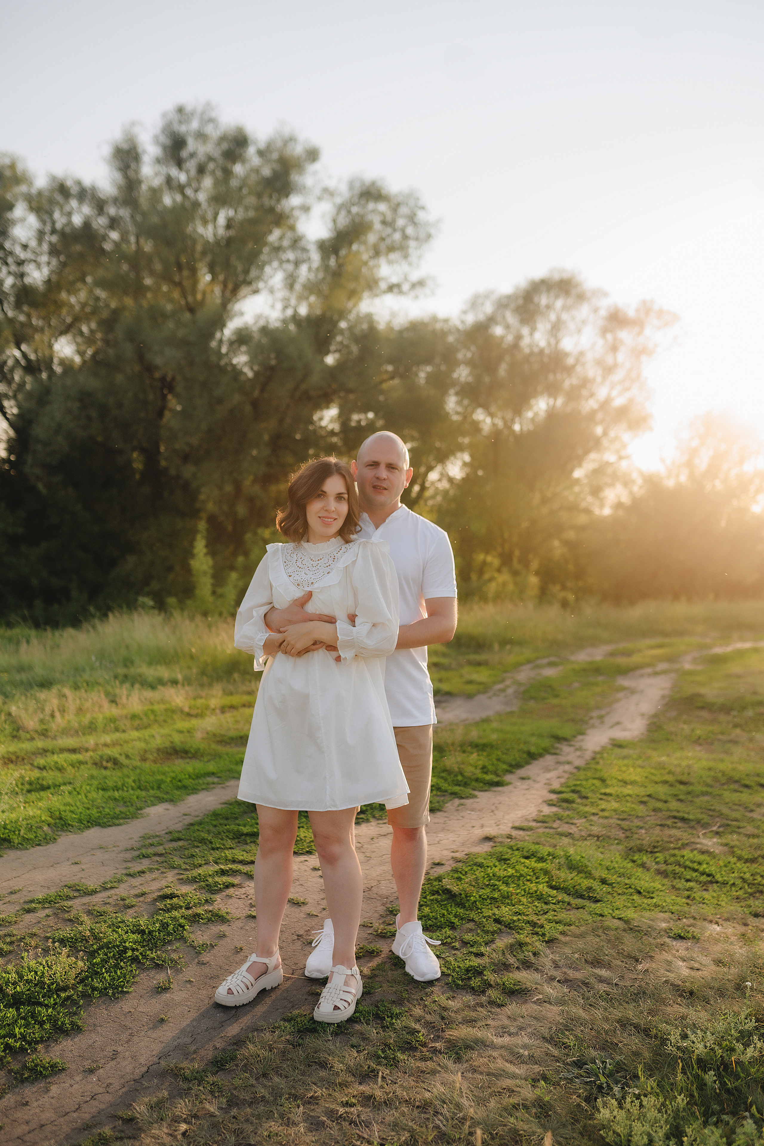 Семейная съемка на закате. Фотограф Карина Шмулёва. Воронеж и область