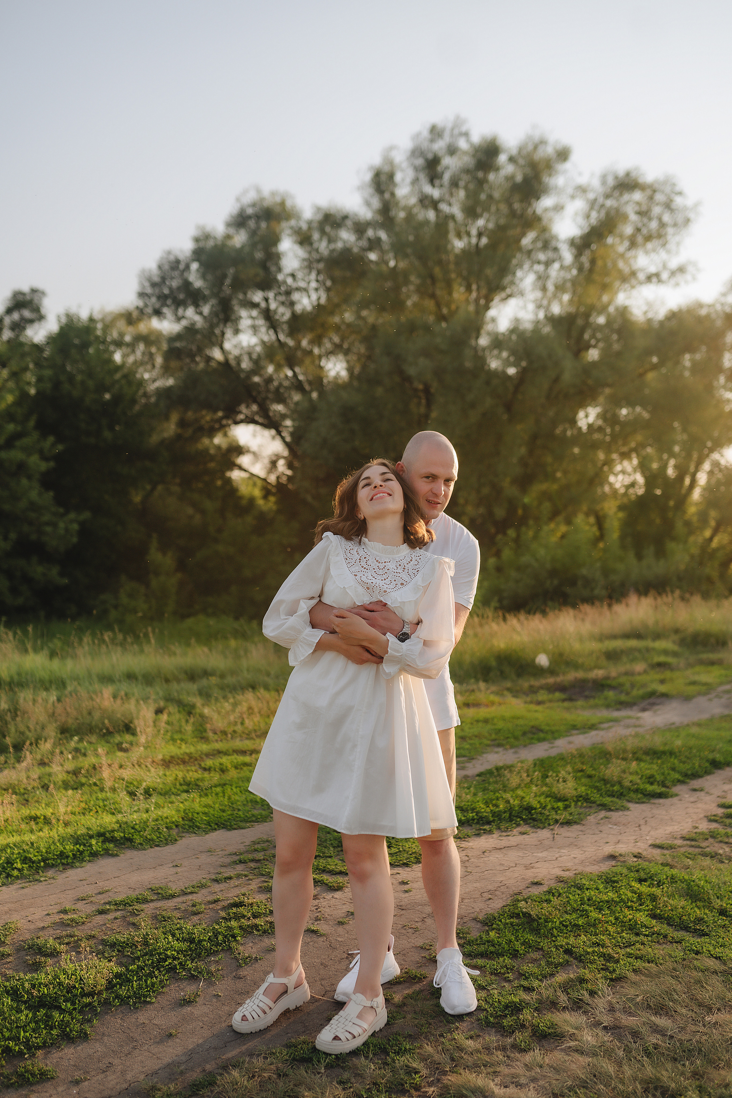Семейная съемка на закате. Фотограф Карина Шмулёва. Воронеж и область