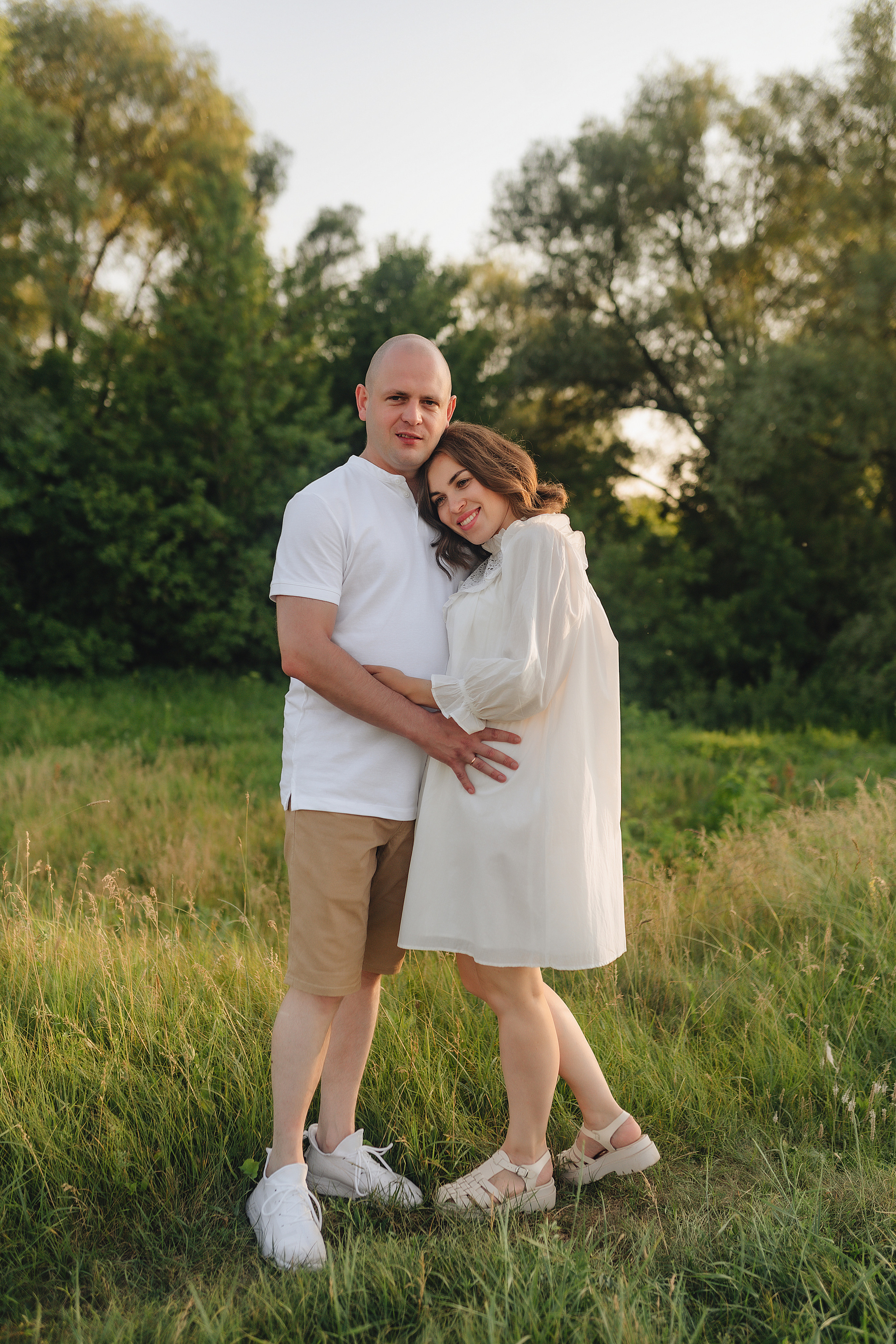 Семейная съемка на закате. Фотограф Карина Шмулёва. Воронеж и область