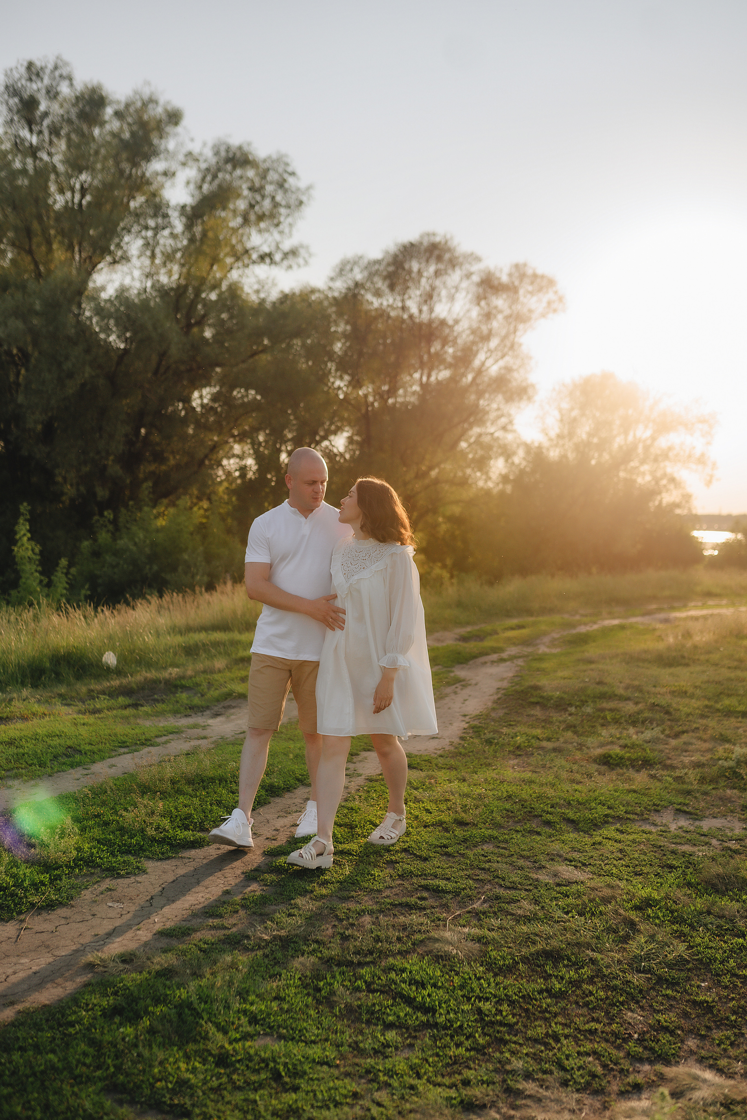 Семейная съемка на закате. Фотограф Карина Шмулёва. Воронеж и область